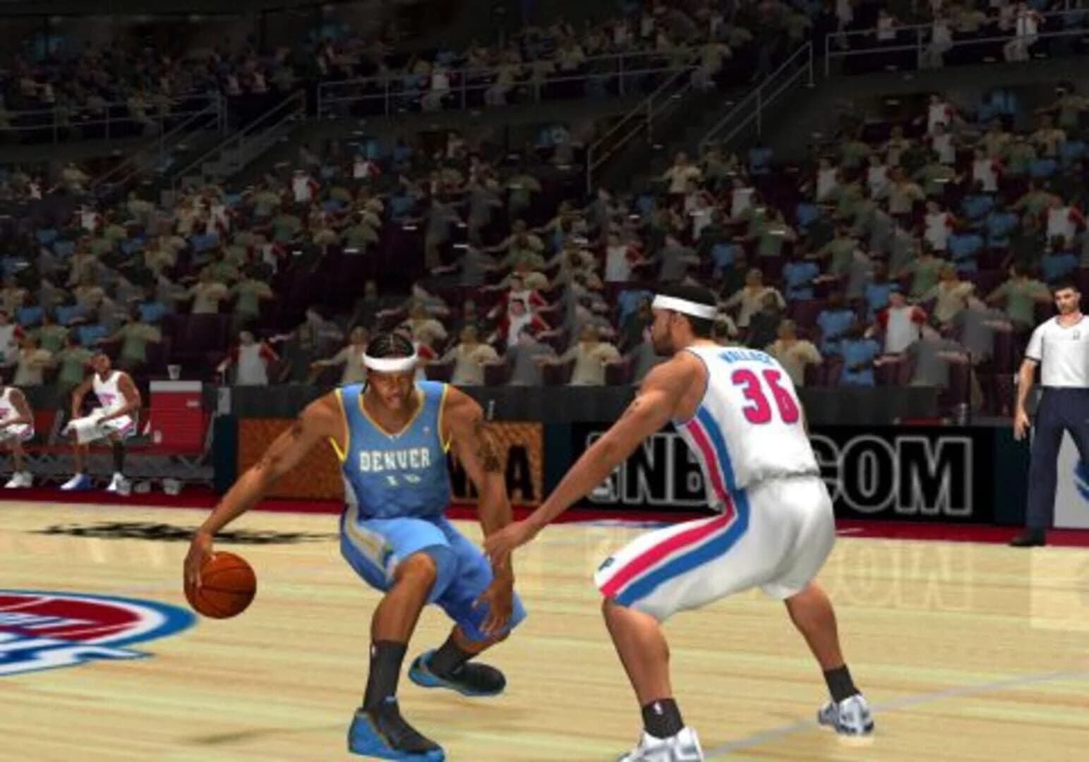 NBA 08 screenshot 1