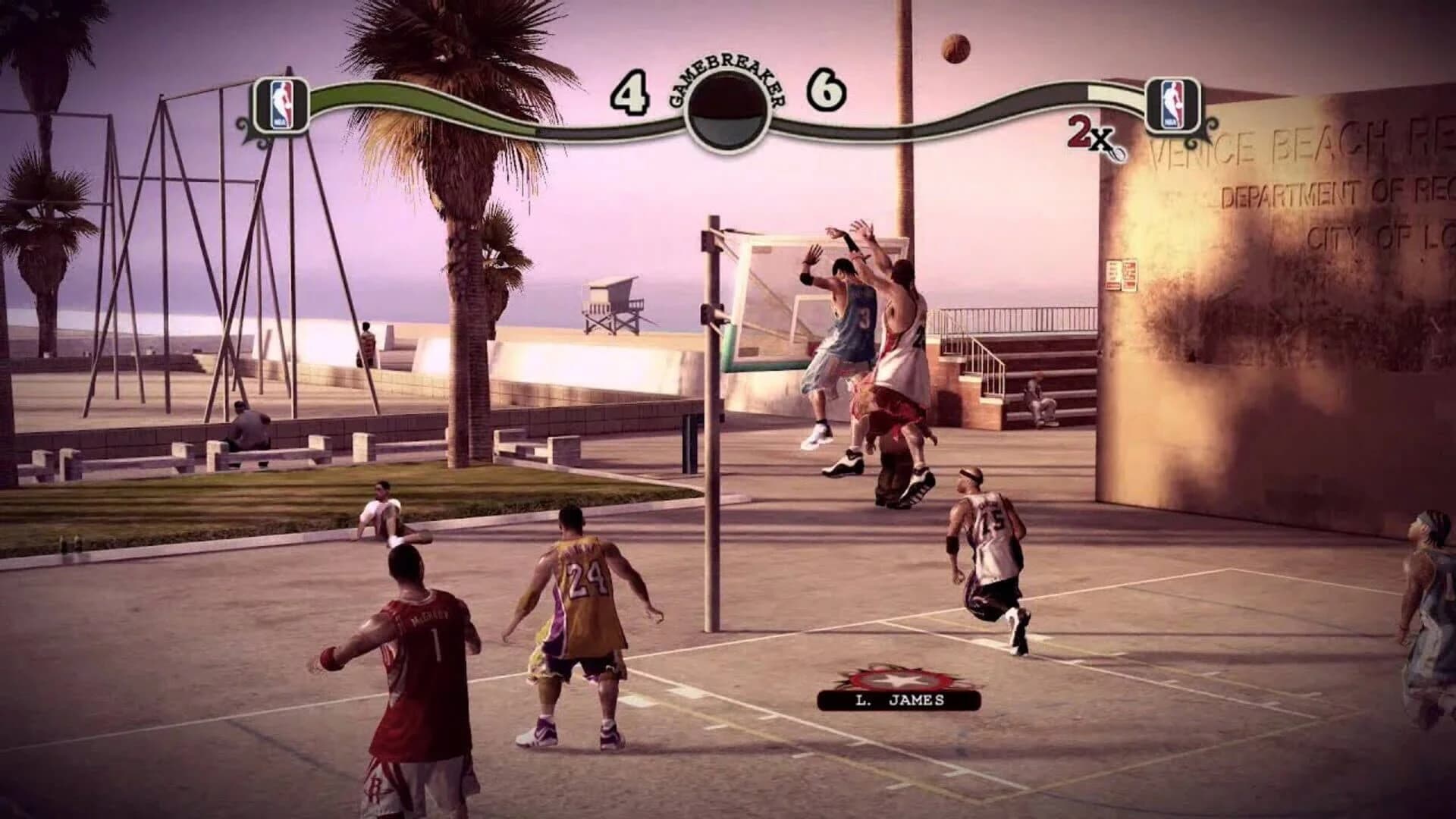 NBA Street Homecourt screenshot 1
