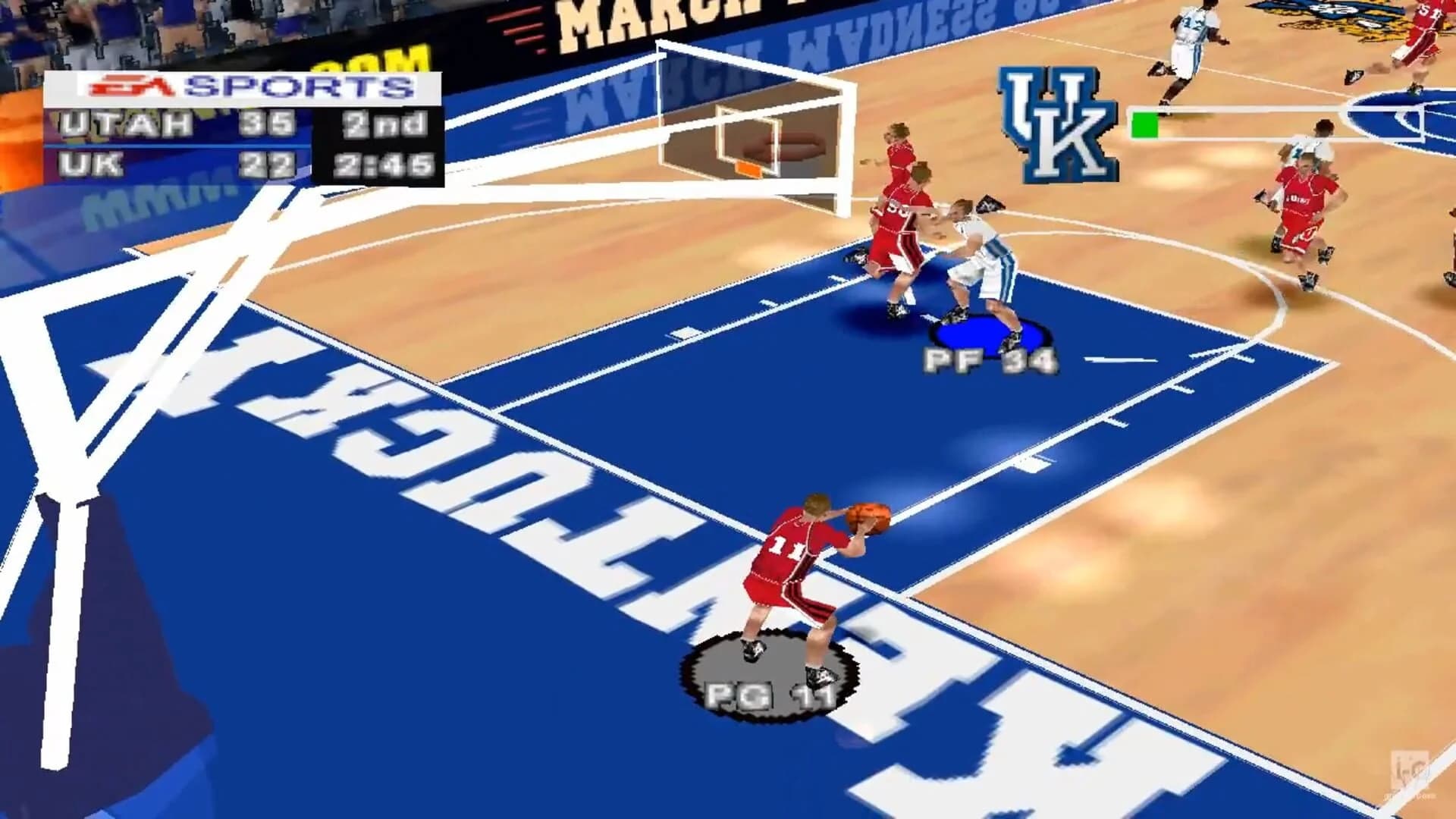NCAA March Madness '98 screenshot 2