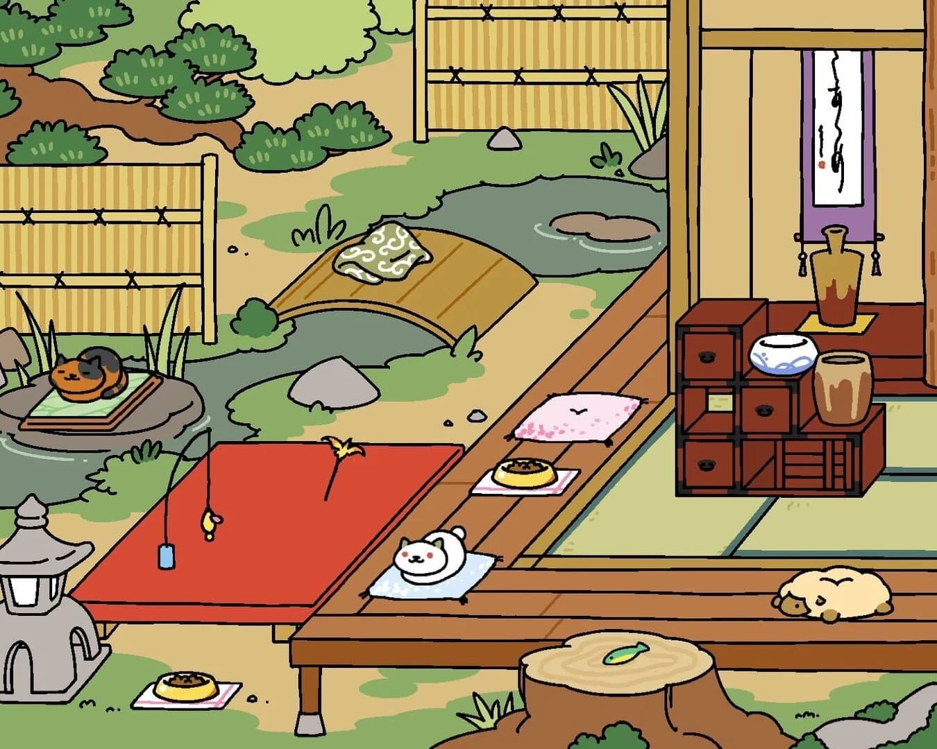 Neko Atsume: Kitty Collector screenshot 1