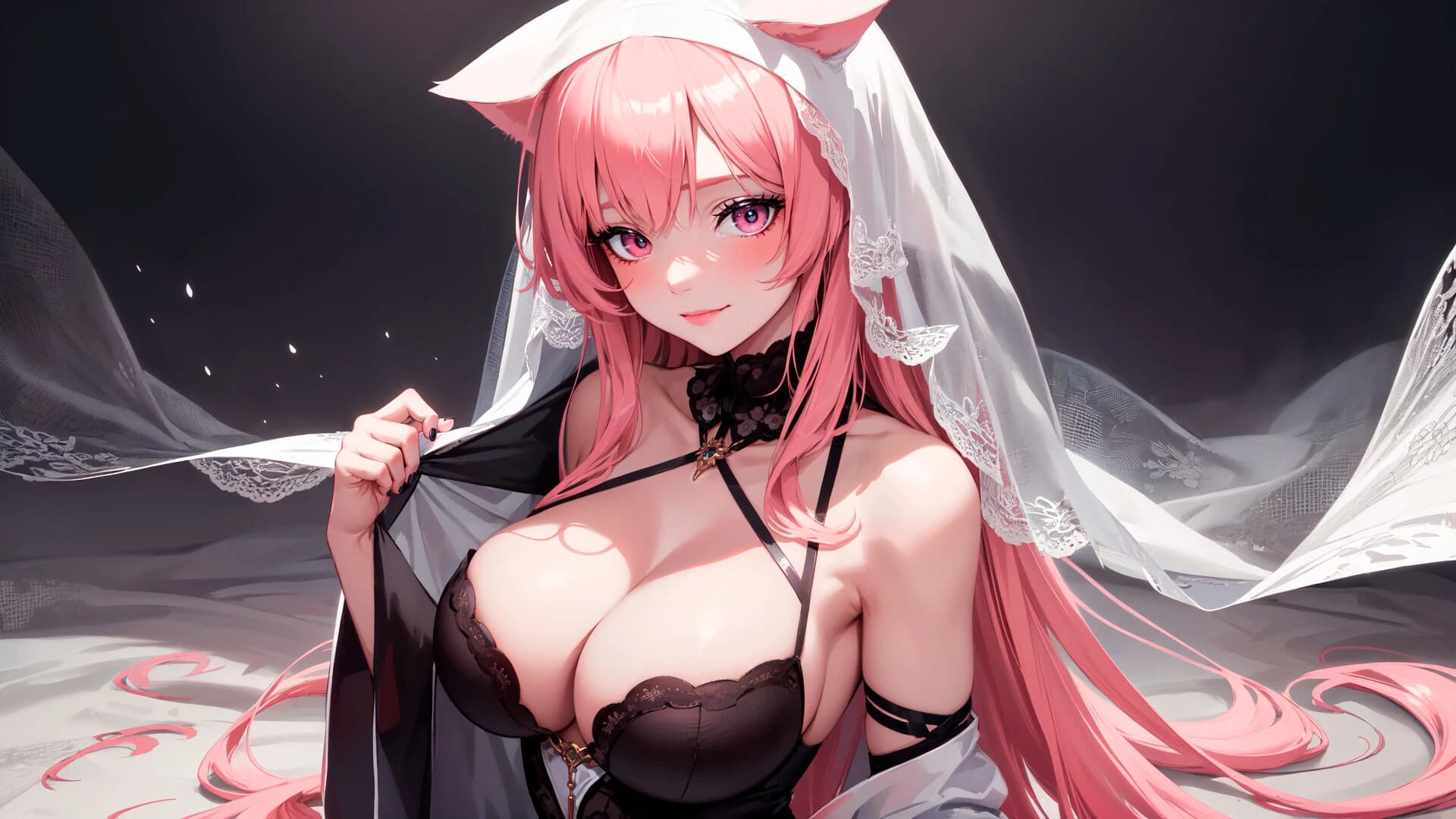 Neko Girls Puzzle screenshot 4