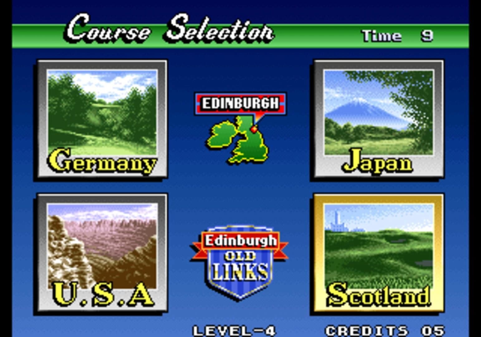 Neo Turf Masters Scotland screenshot 1