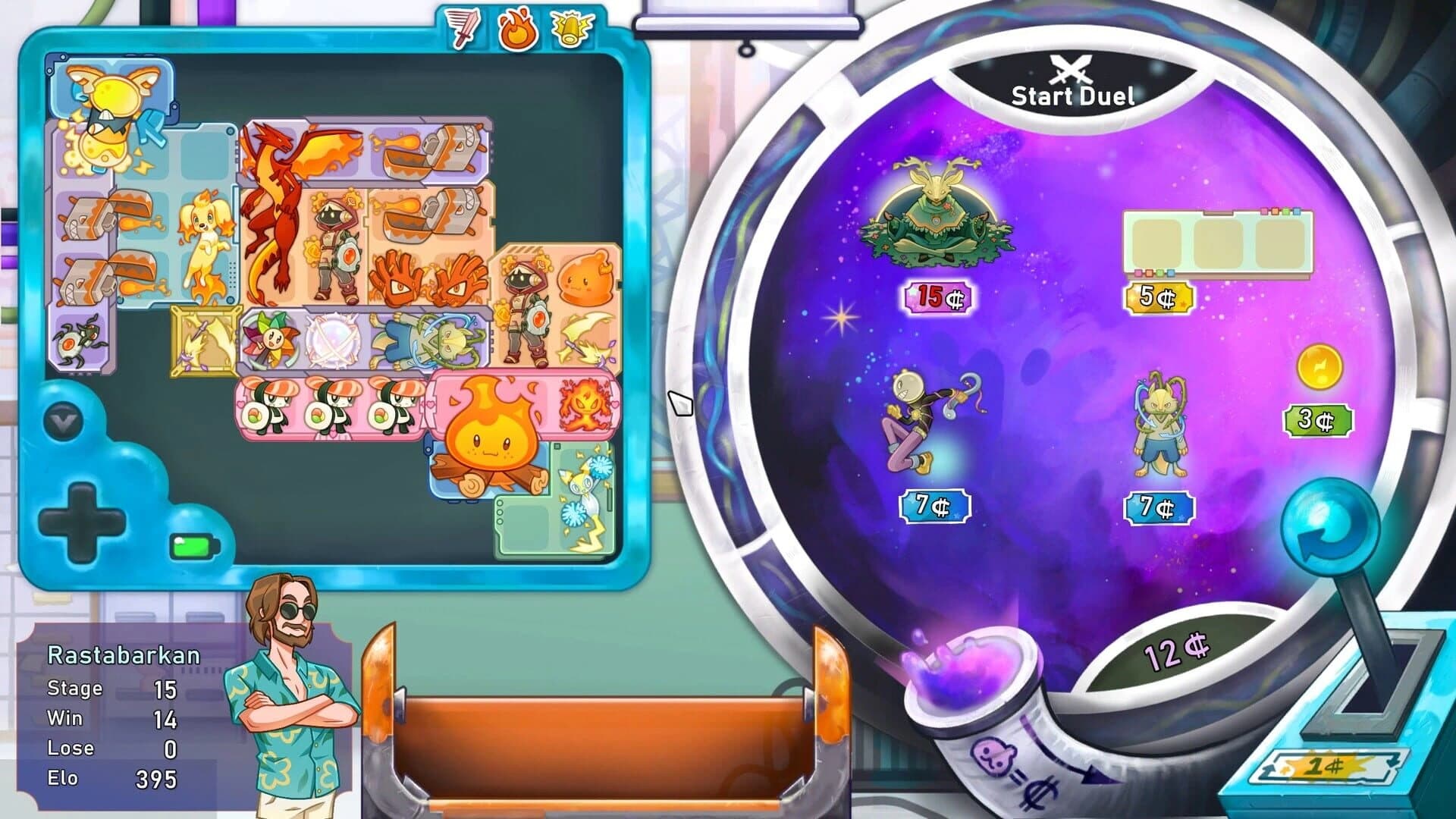 NeoDuel: Backpack Monsters screenshot 5