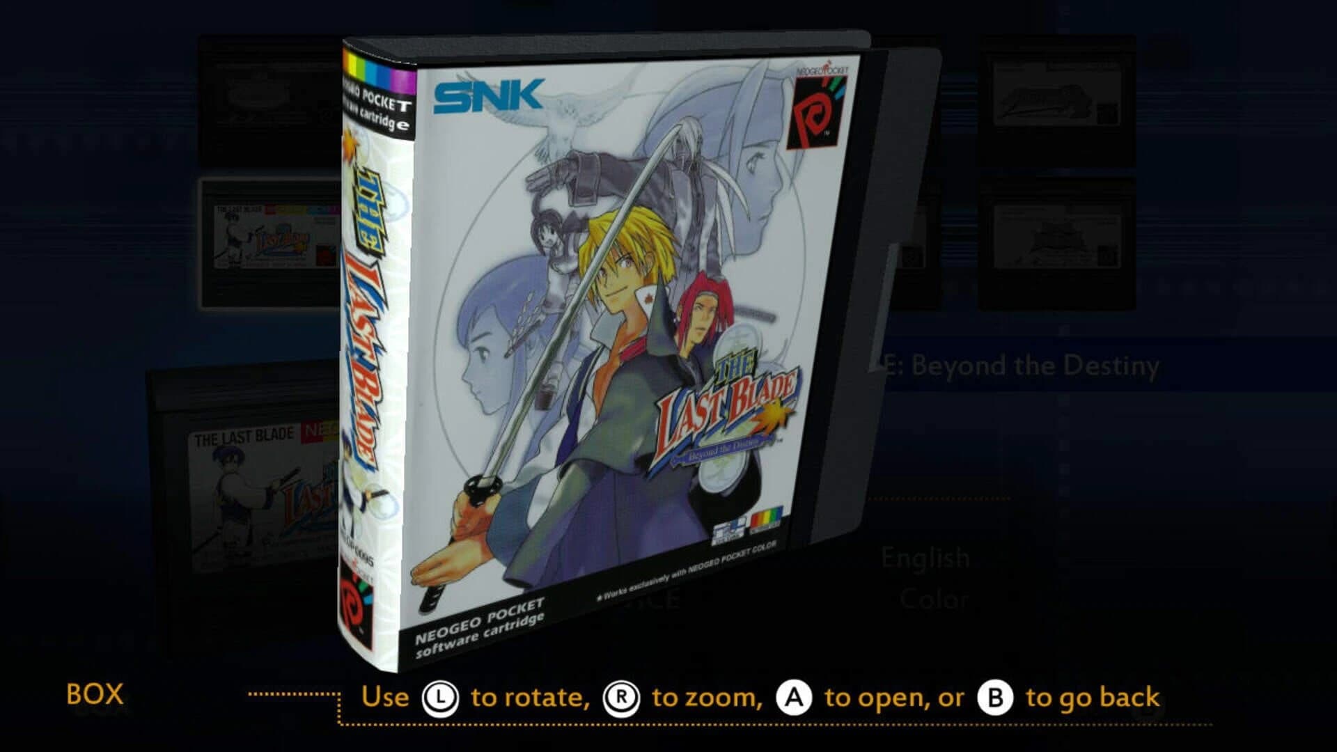 Neogeo Pocket Color Selection Vol.1 screenshot 2