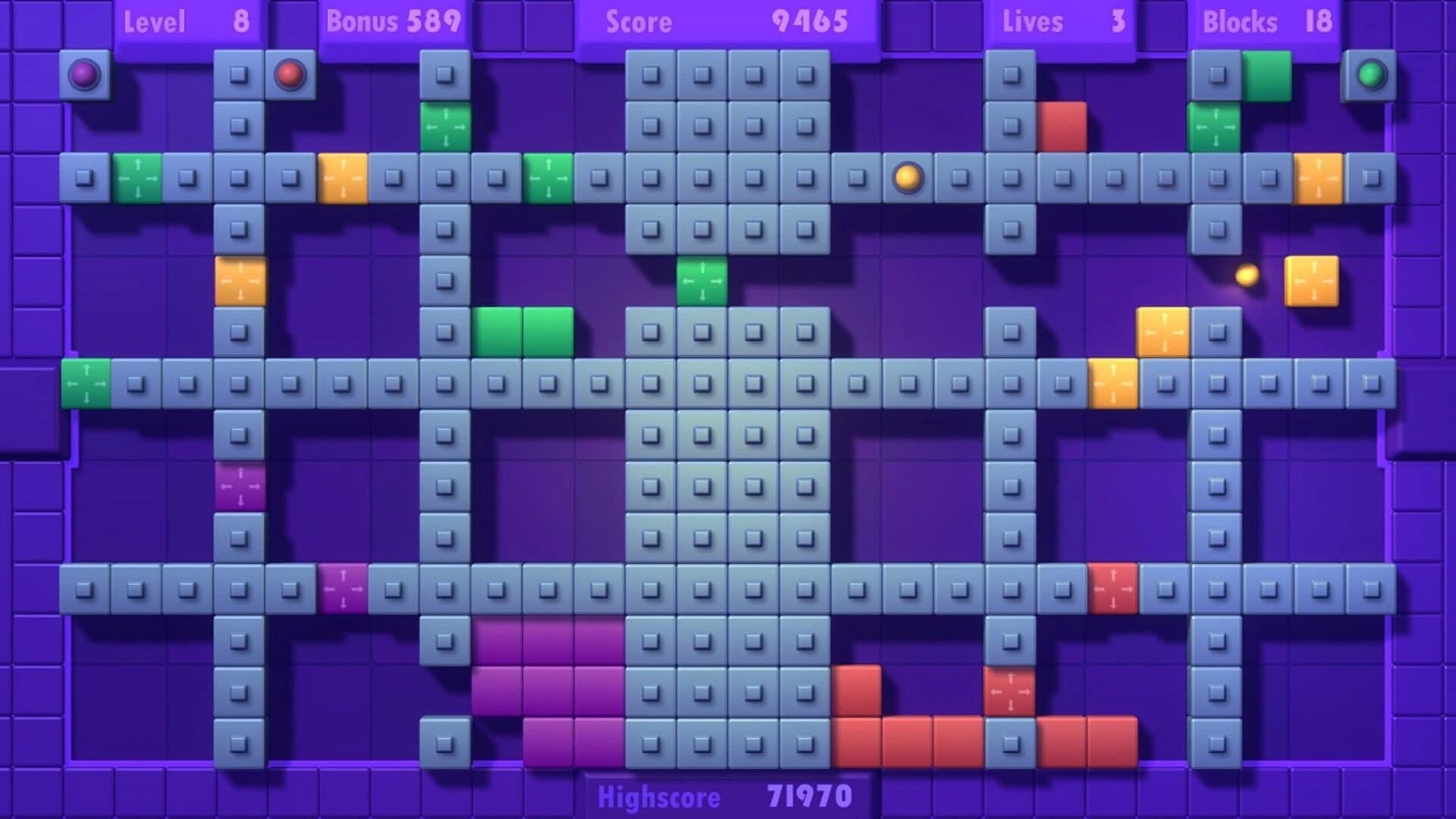 Neon Blast screenshot 1