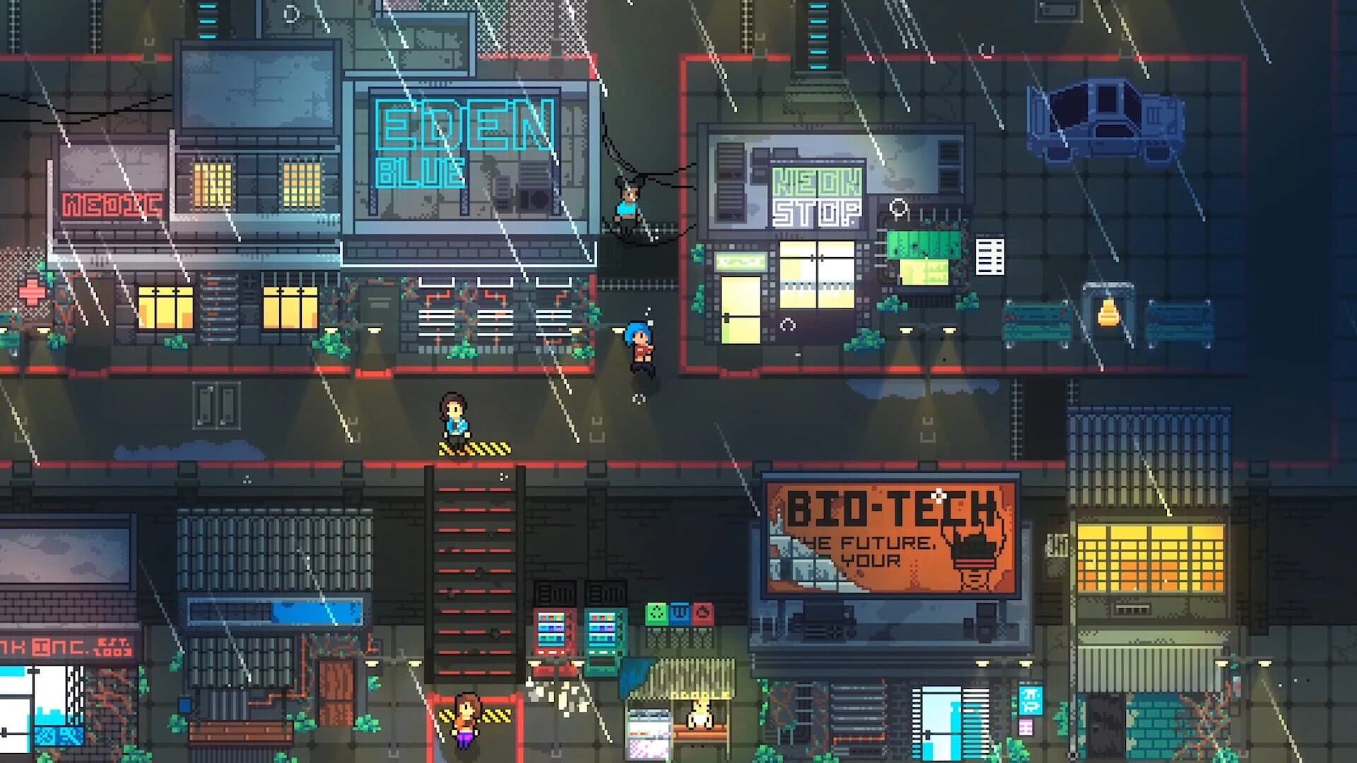 Neon Blight screenshot 1