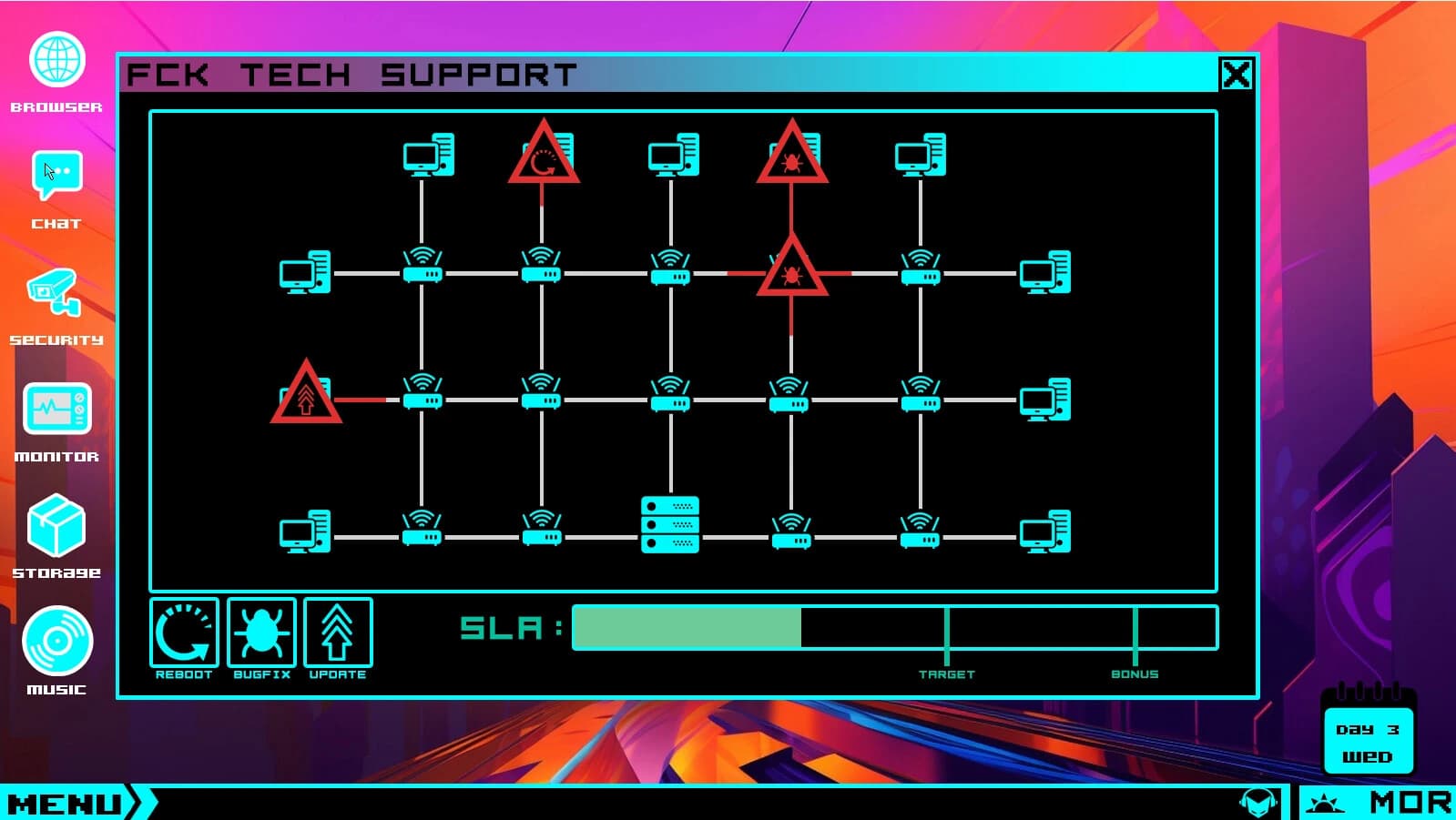 Neon City Hacker screenshot 6