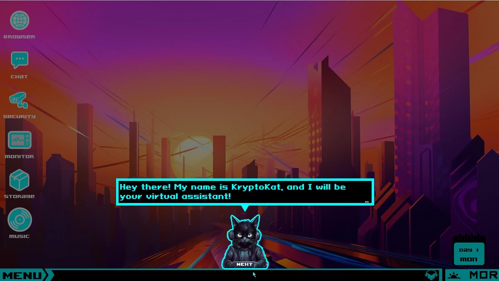 Neon City Hacker screenshot 1