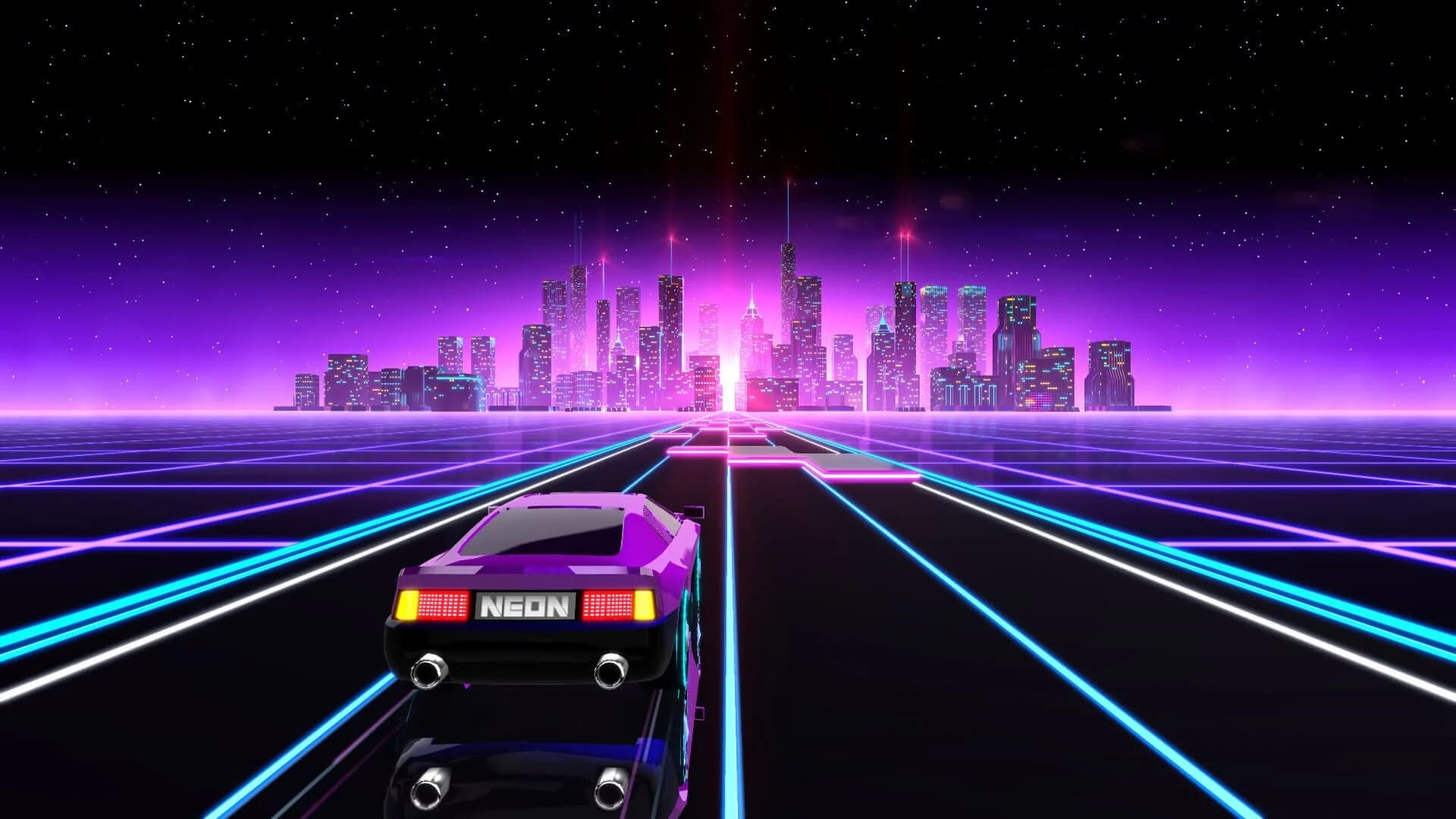 Neon Drive screenshot 1