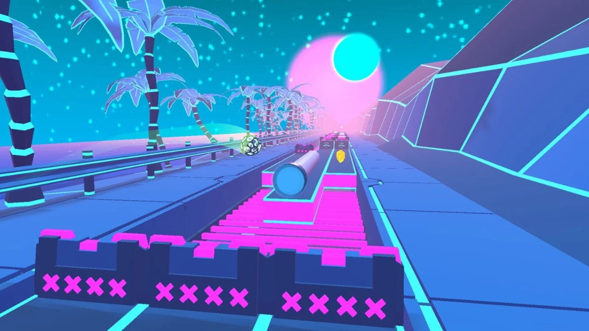 Neon Roller screenshot 1
