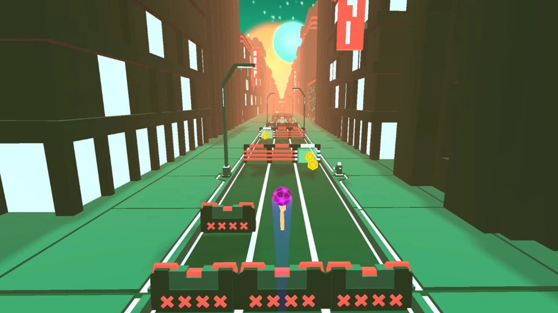 Neon Roller screenshot 2