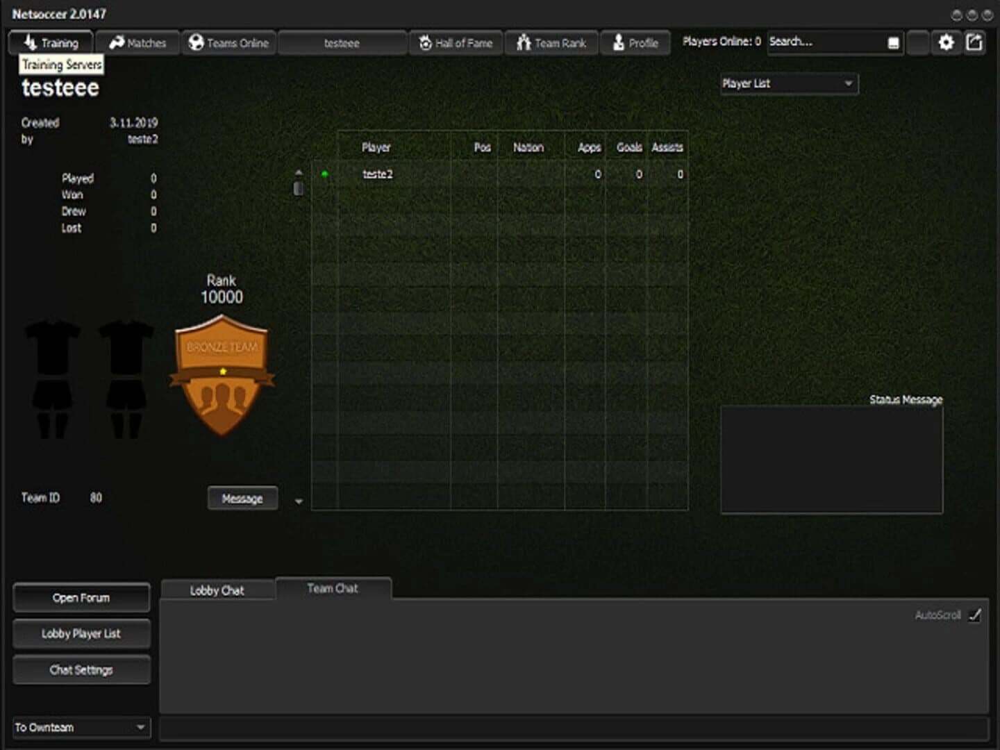 Netsoccer2 screenshot 3