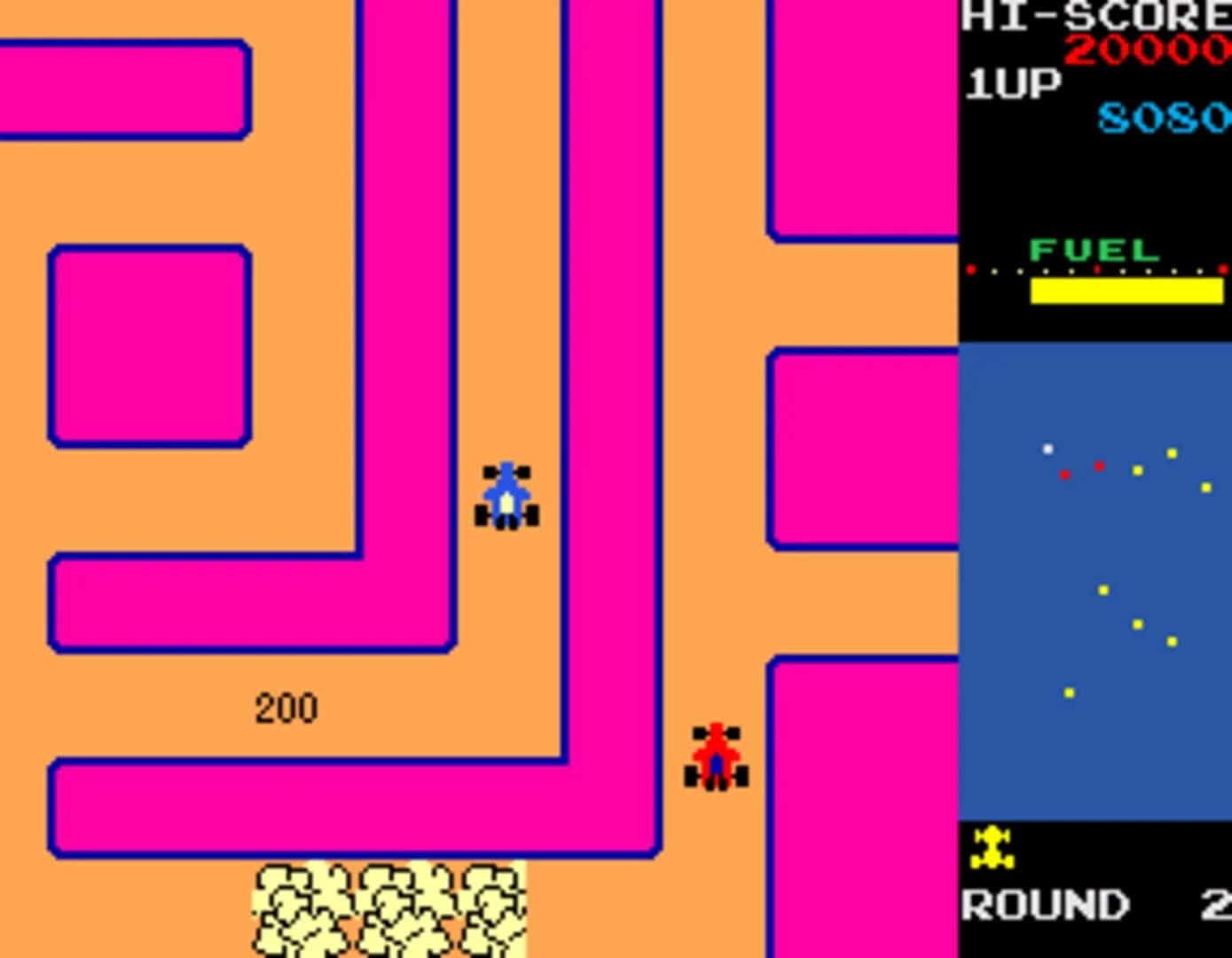 New Rally-X screenshot 1