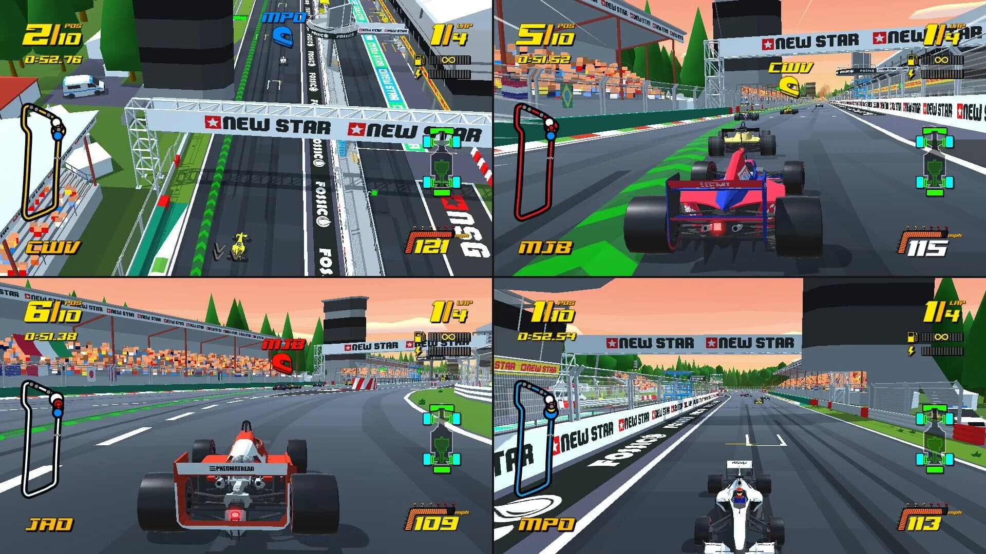 New Star GP screenshot 3