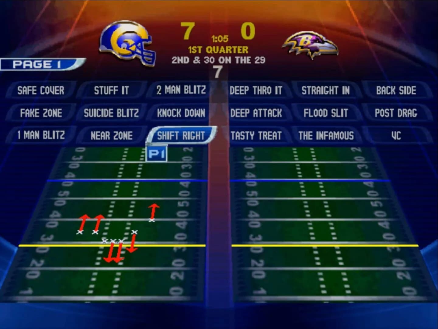 NFL Blitz 2001 screenshot 2