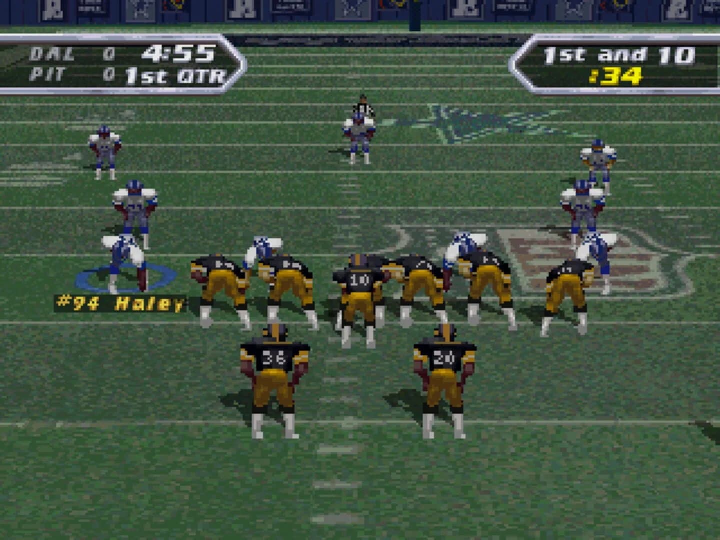 NFL Quarterback Club 97 screenshot 1