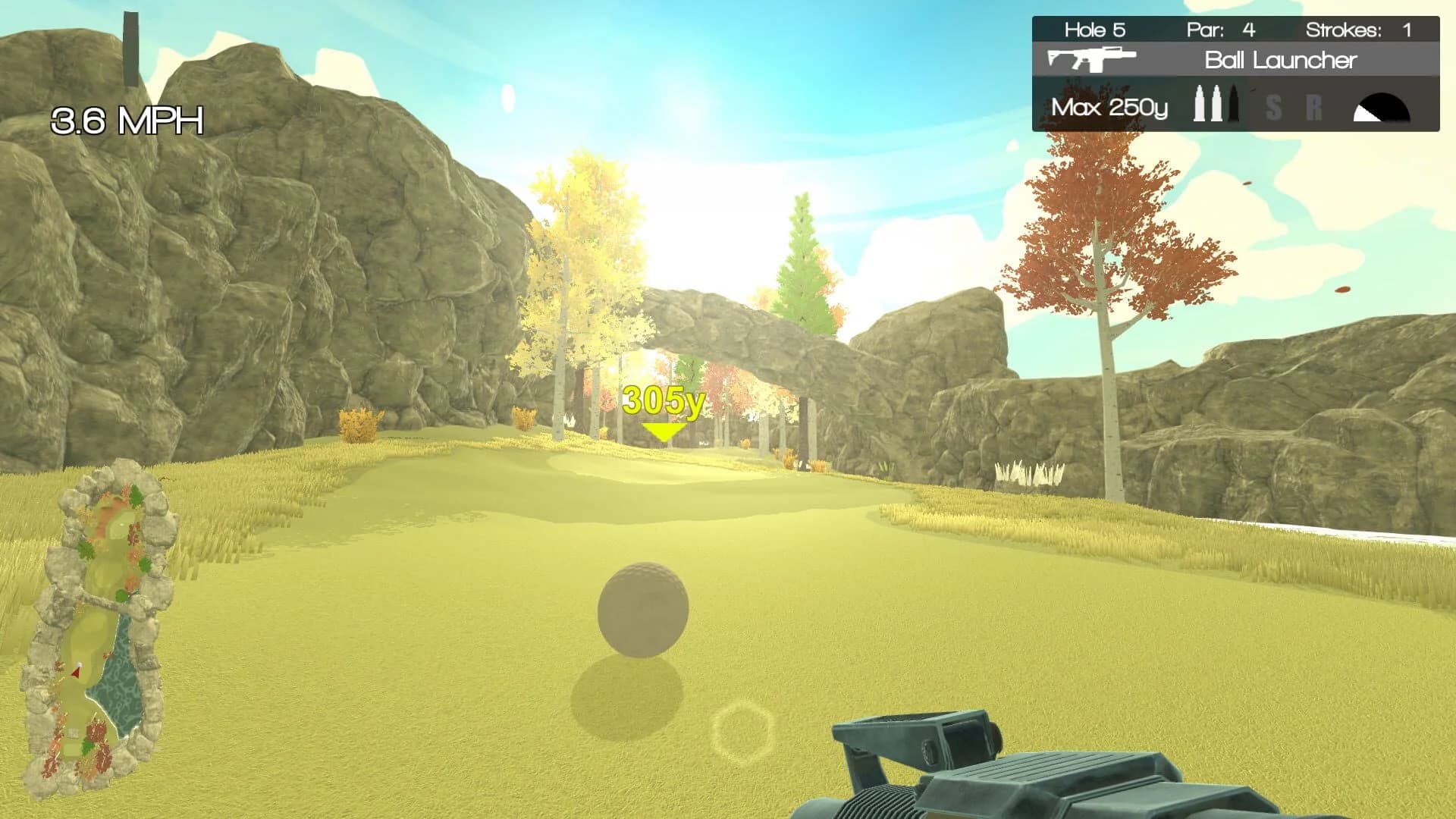 Nice Shot! The Gun Golfing Game screenshot 5
