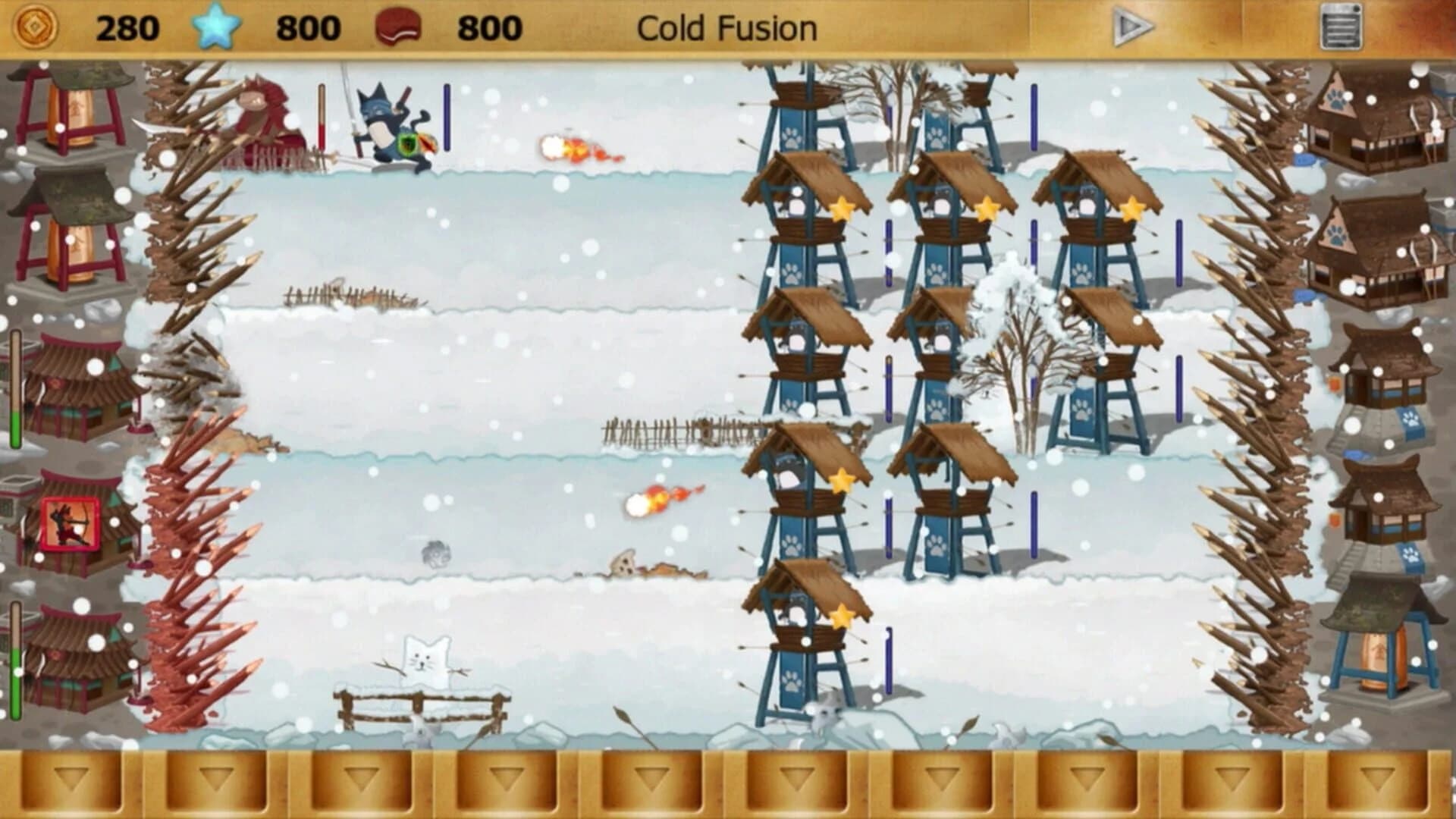 Ninja Cats vs Samurai Dogs screenshot 5