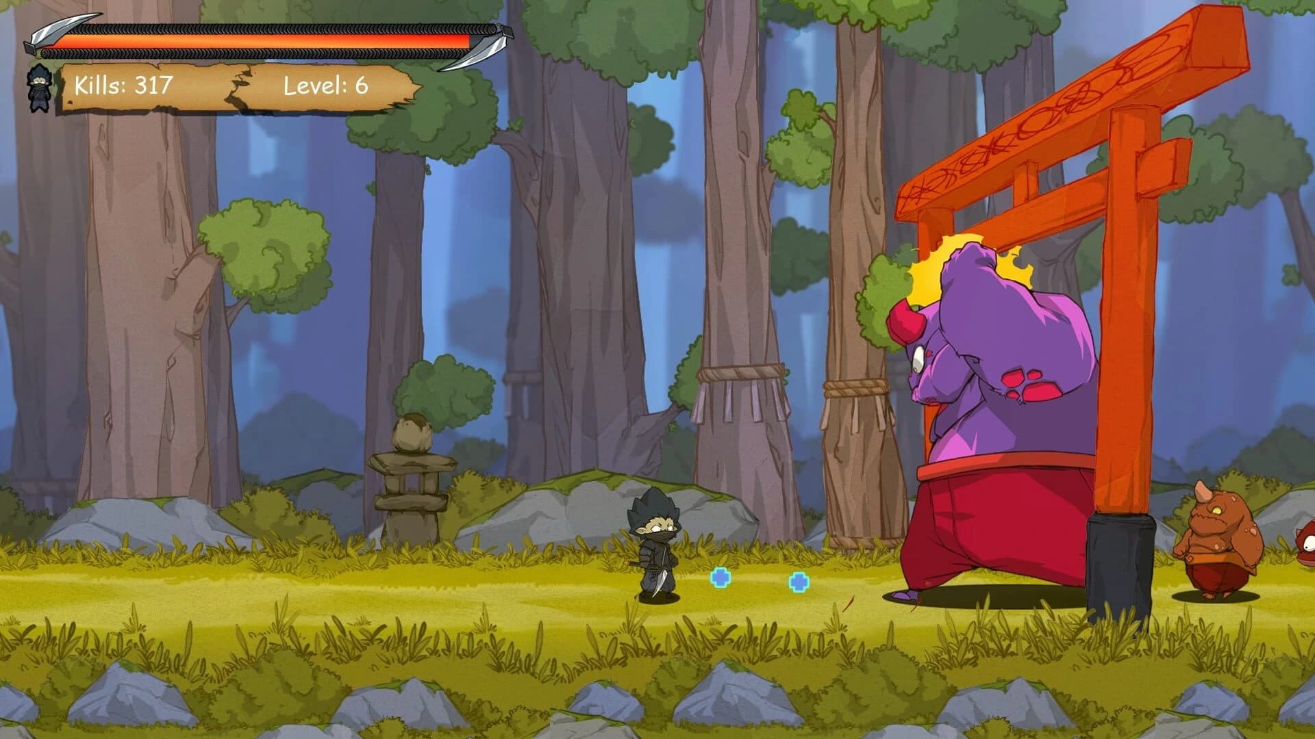 Ninja Power Slasher screenshot 3