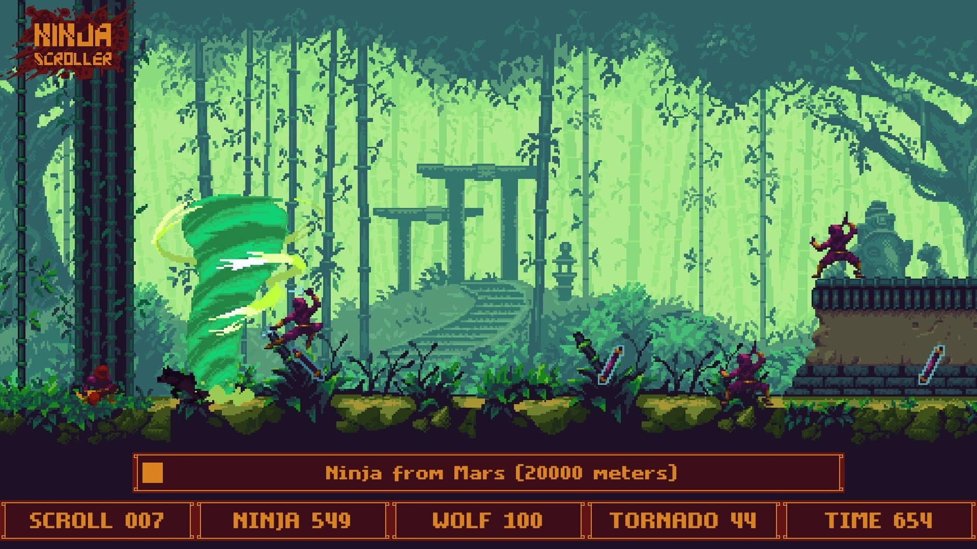 Ninja Scroller screenshot 5