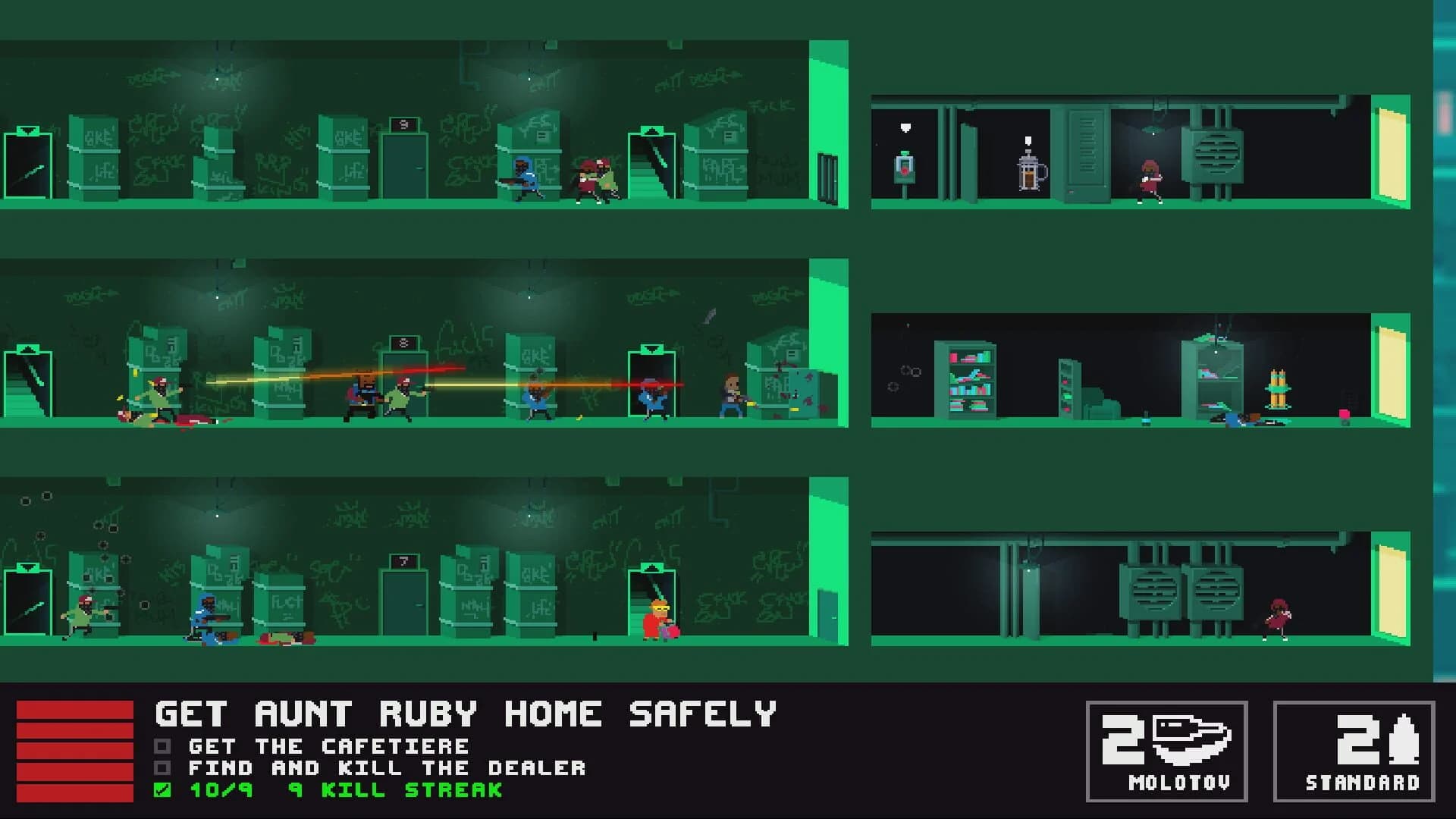 Not a Hero: Super Snazzy Edition screenshot 3