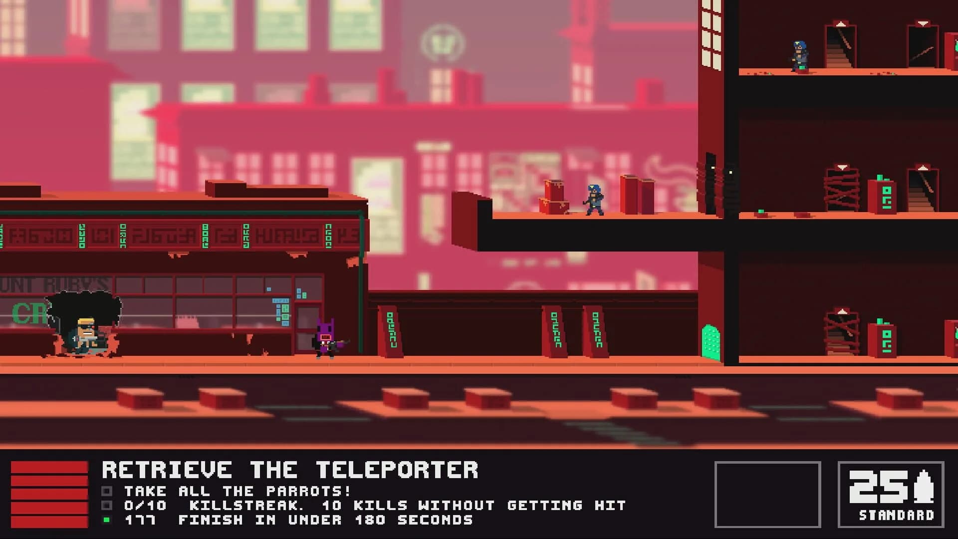 Not a Hero: Super Snazzy Edition screenshot 1