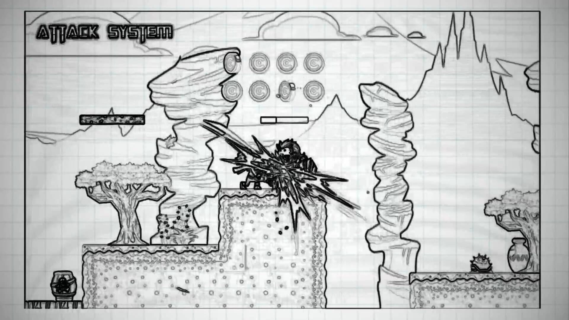 Notebook Ninja Fights screenshot 1
