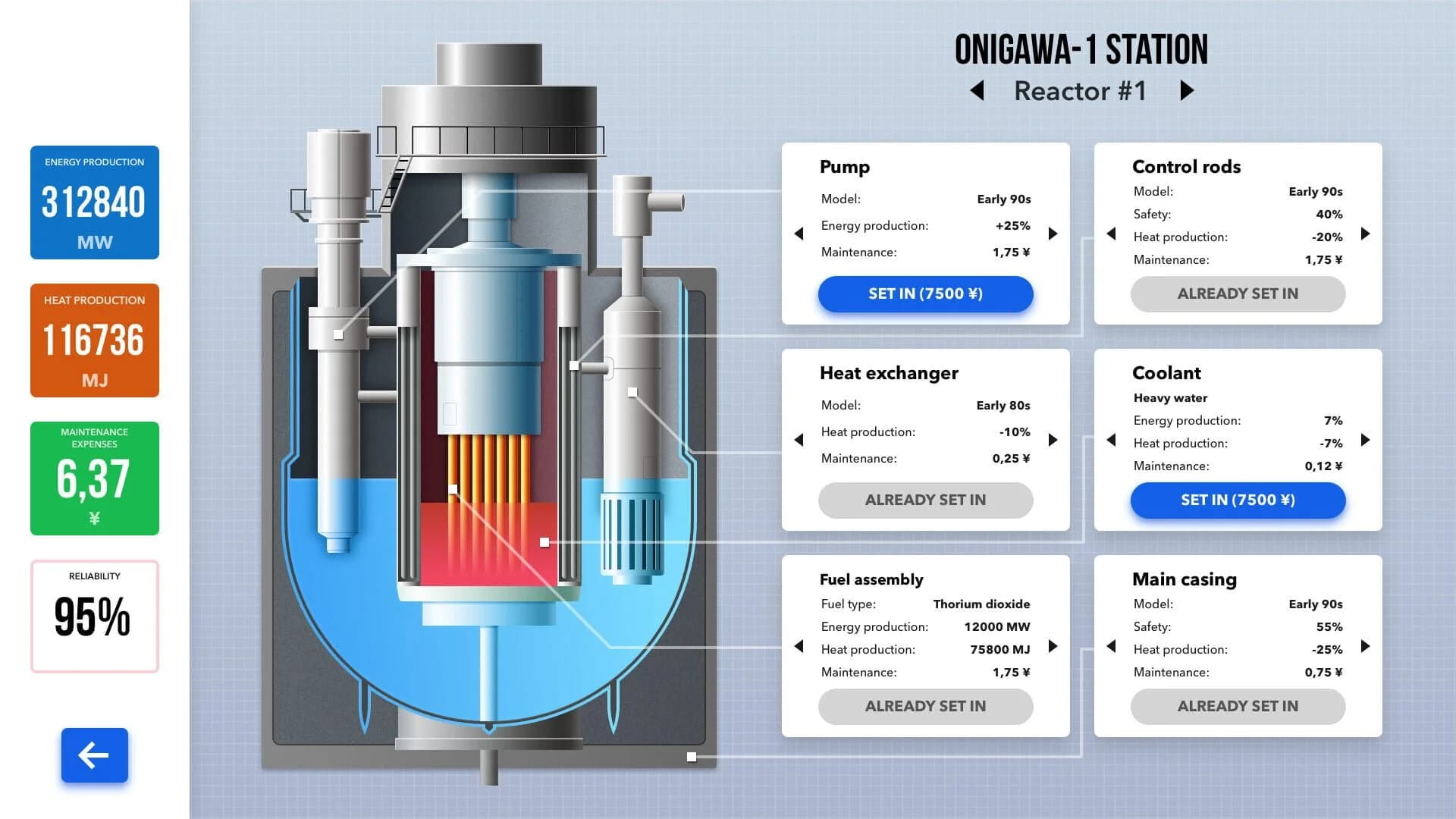 Nuclear Power Station Creator screenshot 2