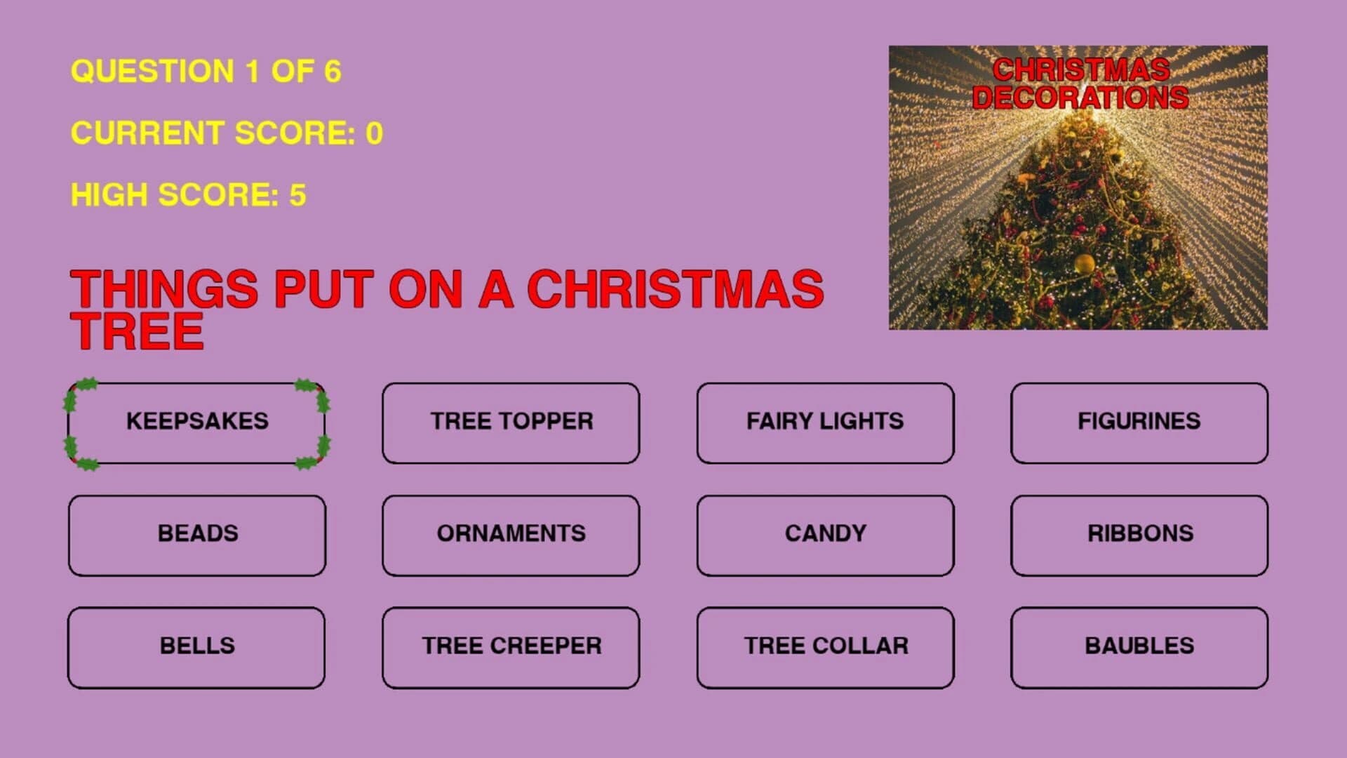 Odd One Out Christmas screenshot 4