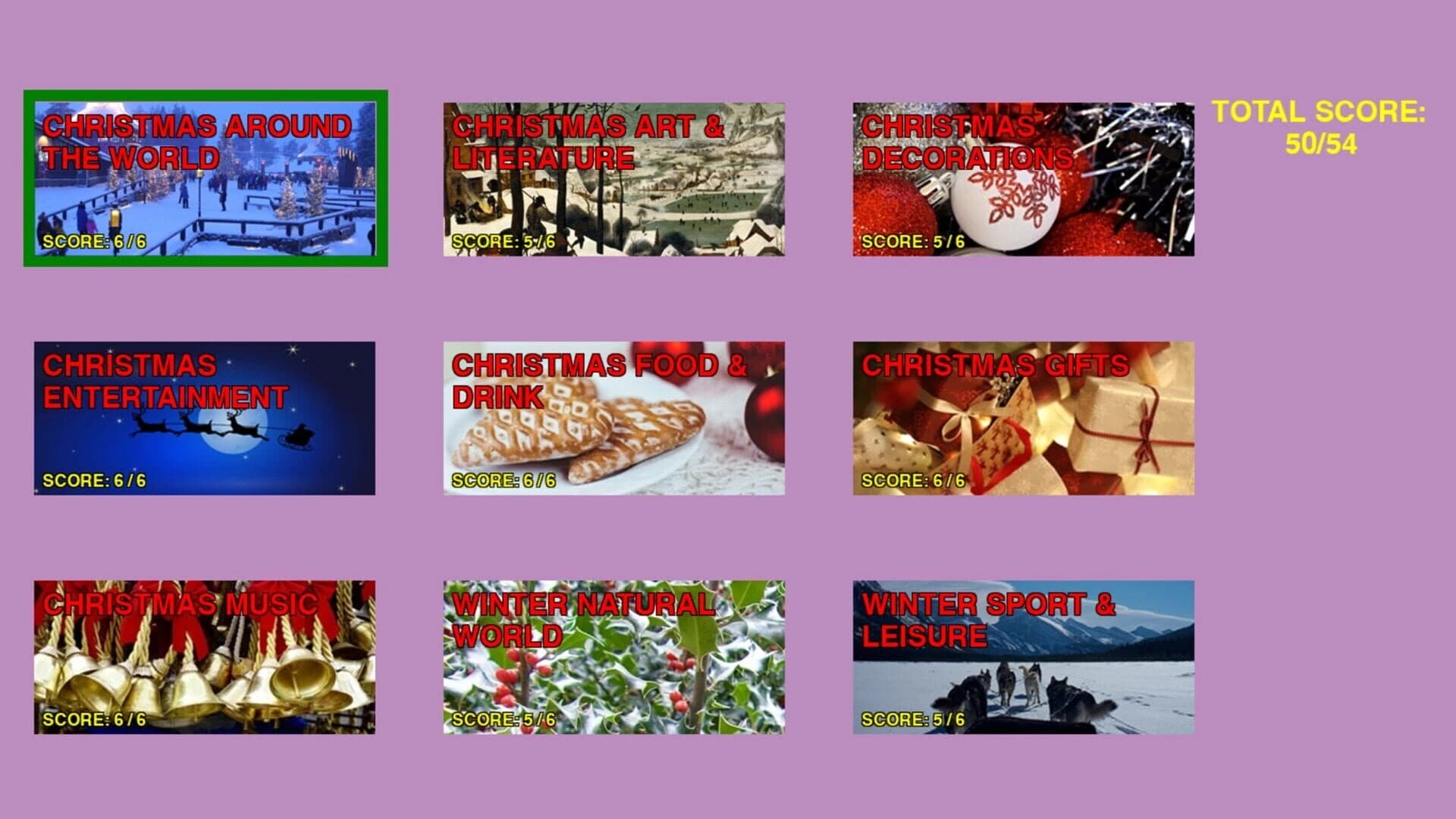 Odd One Out Christmas screenshot 1