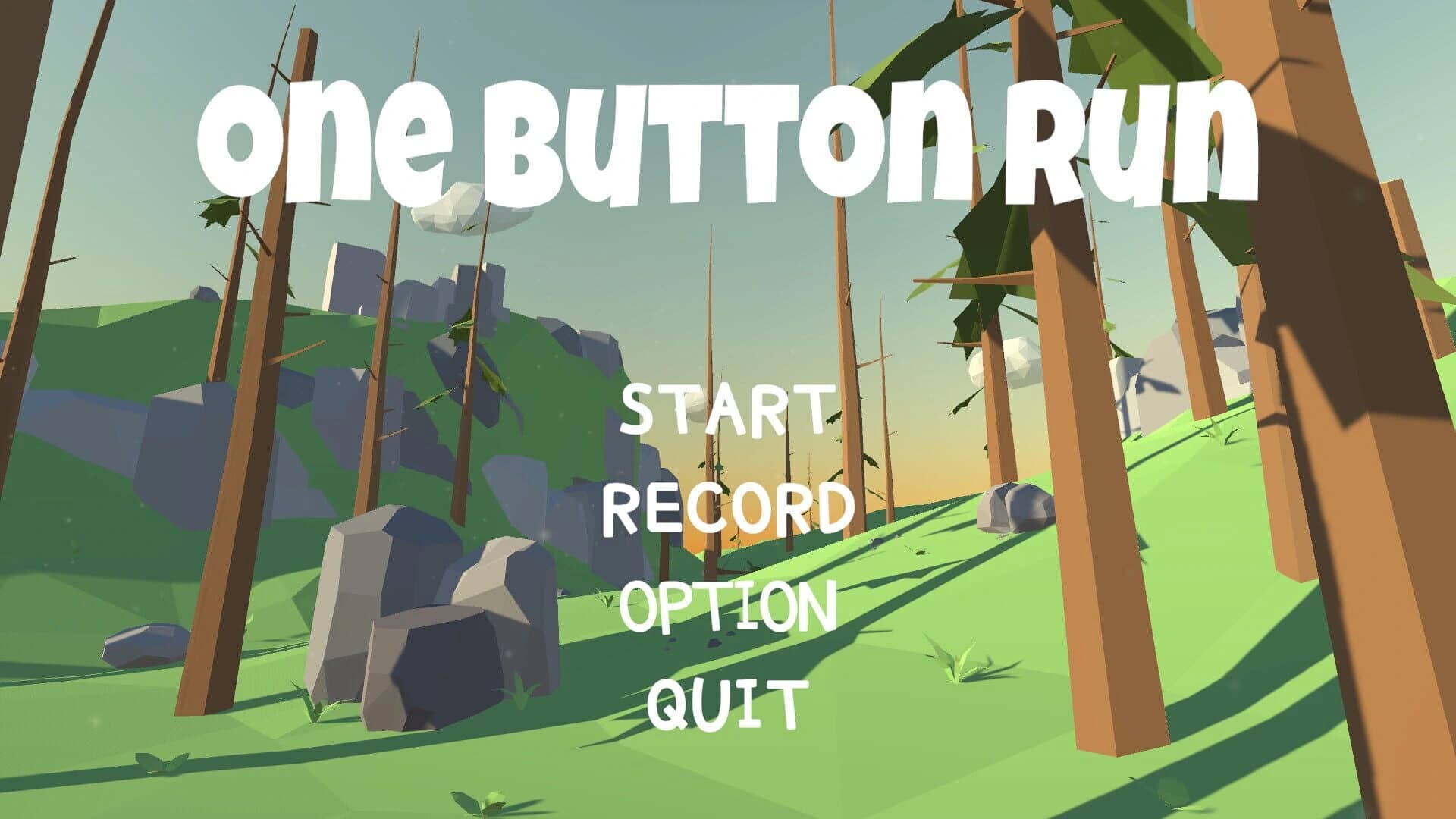 One Button Run screenshot 2