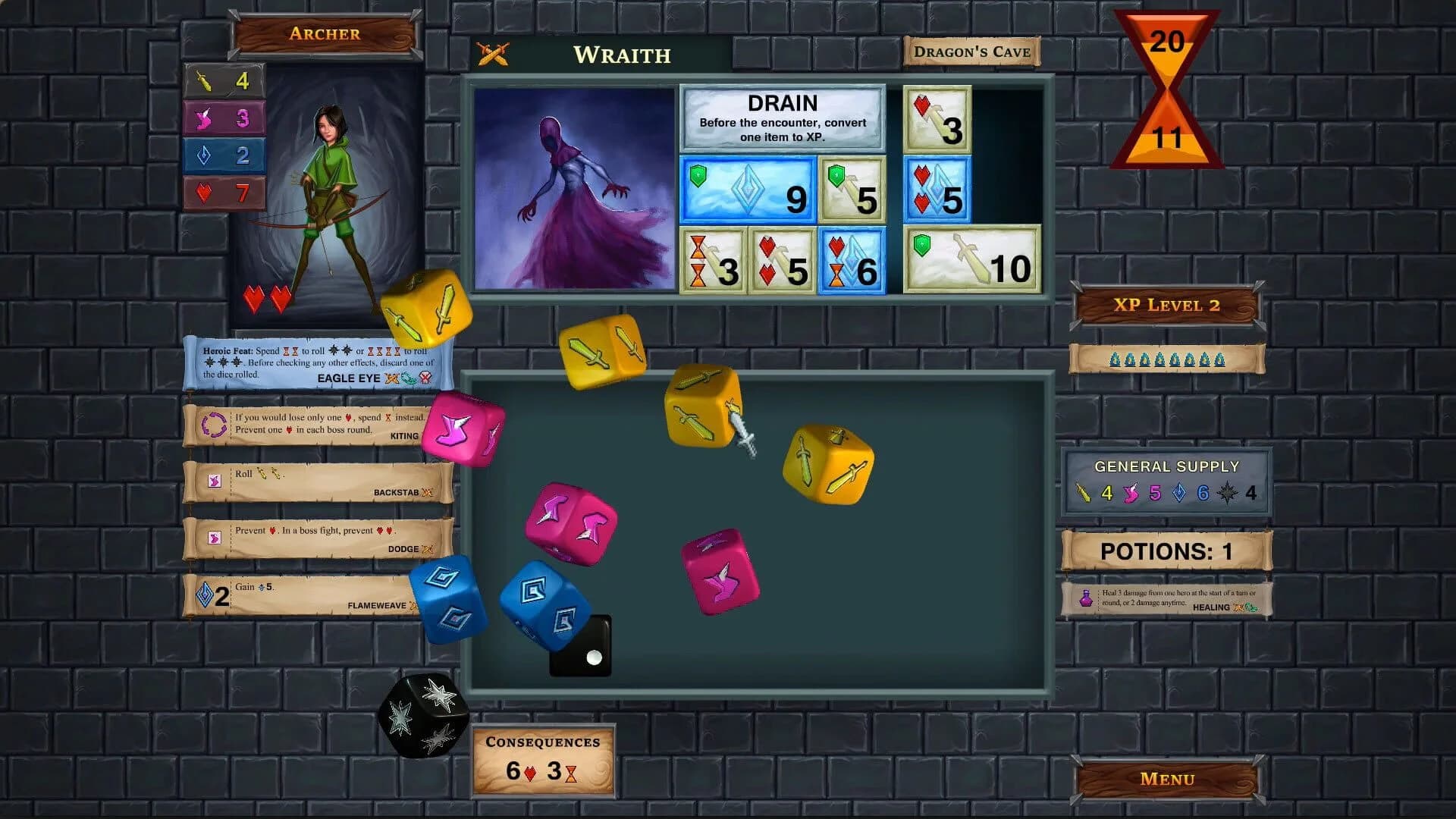 One Deck Dungeon screenshot 1
