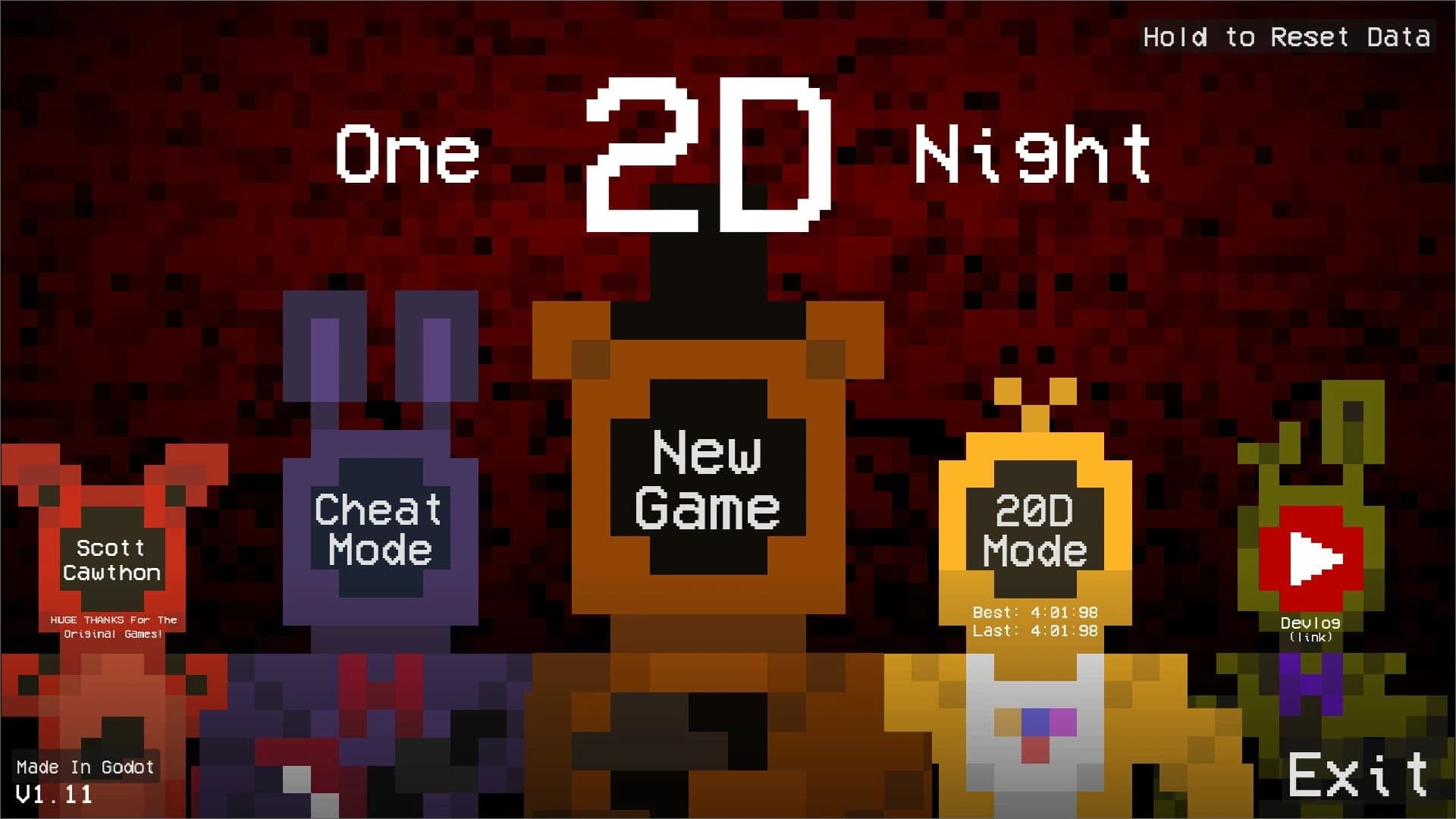 One Night In 2D screenshot 1