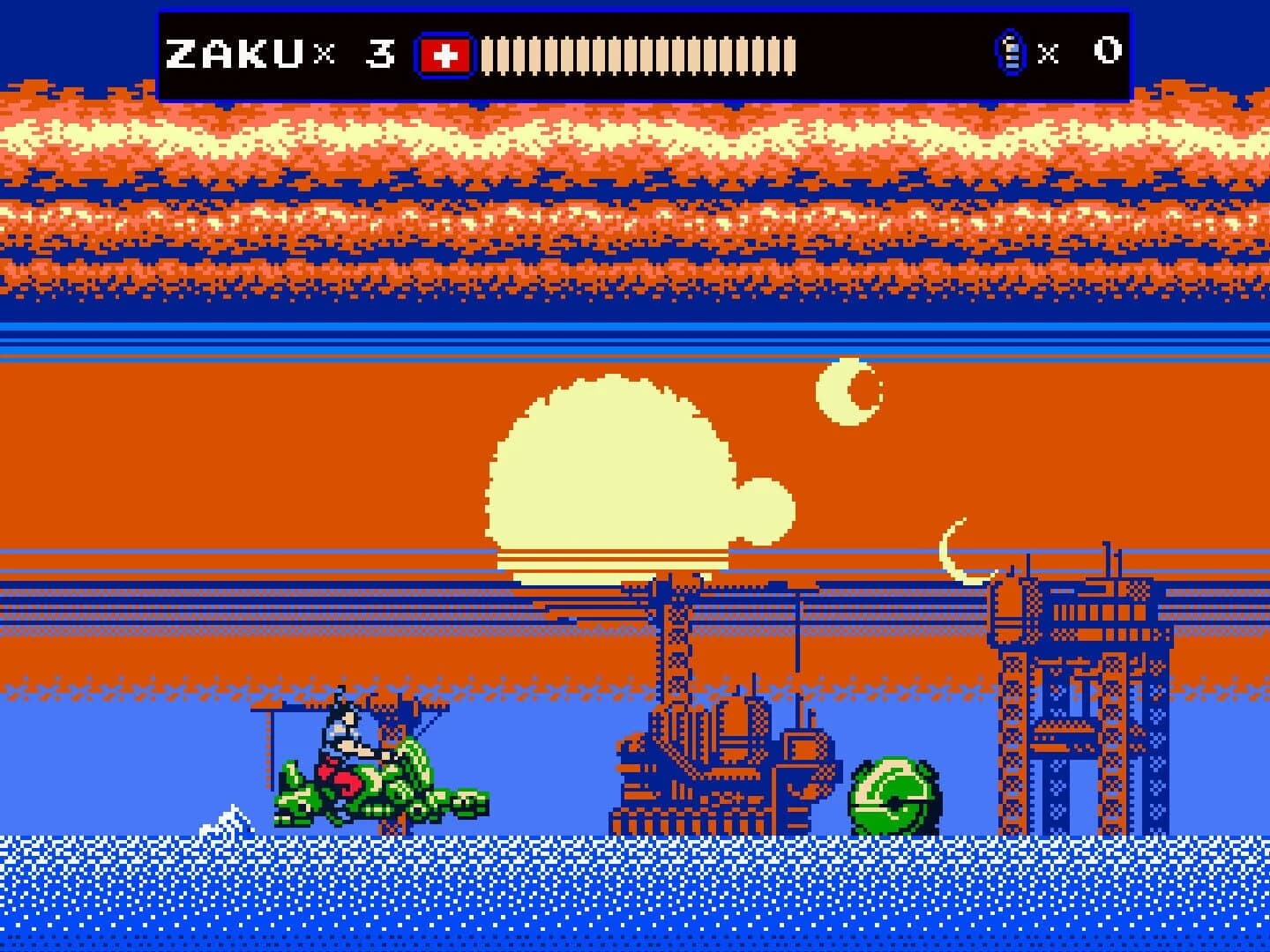 Oniken screenshot 1