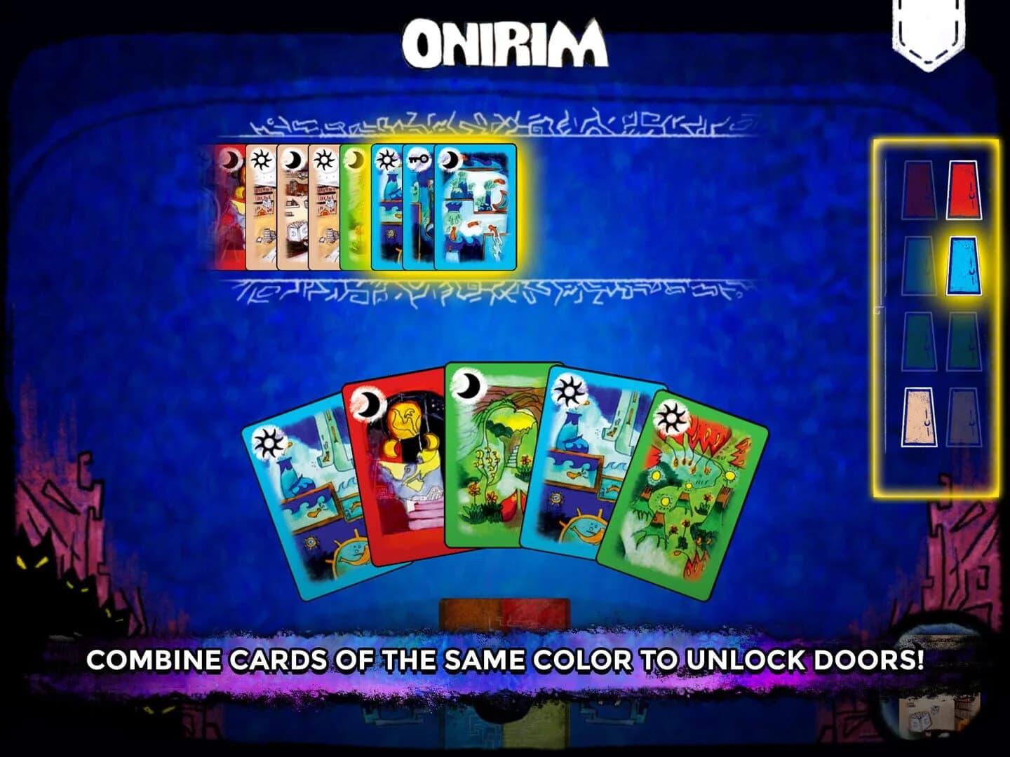 Onirim: Solitaire Card Game screenshot 5