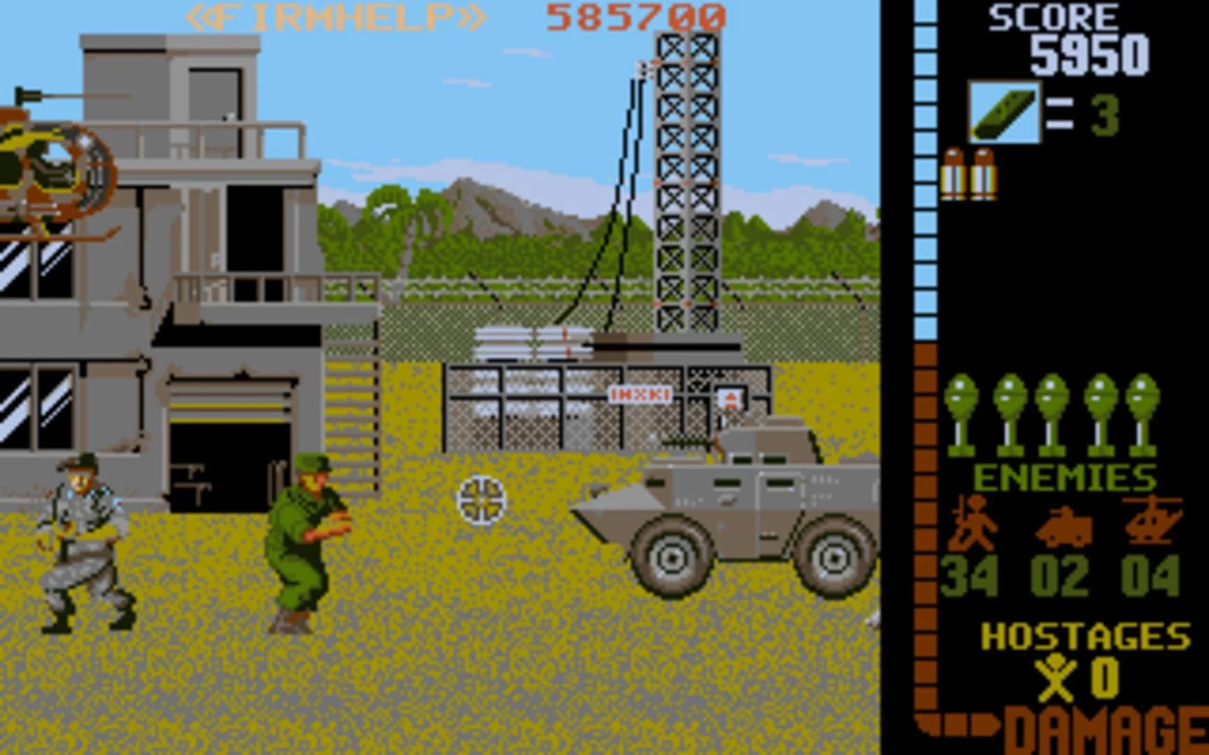 Operation Wolf screenshot 1