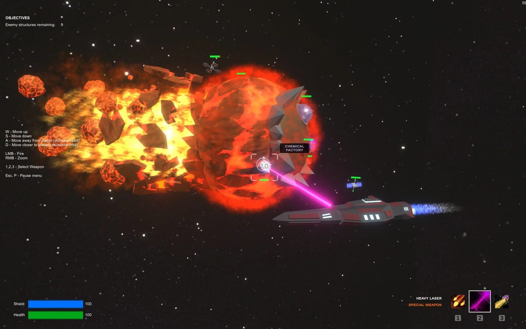 Orbital Bombardment screenshot 2