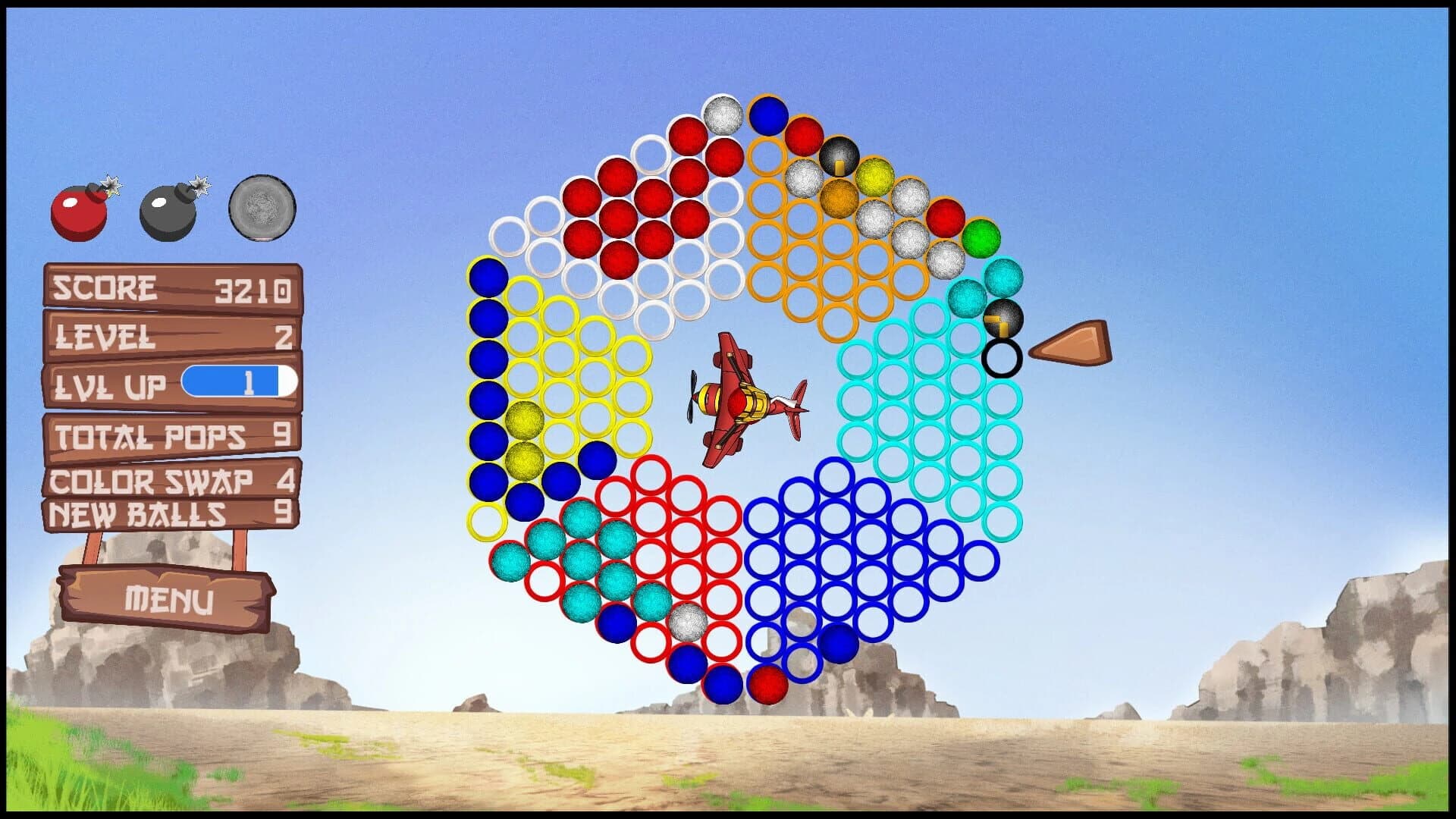 Orbital Cascade screenshot 1