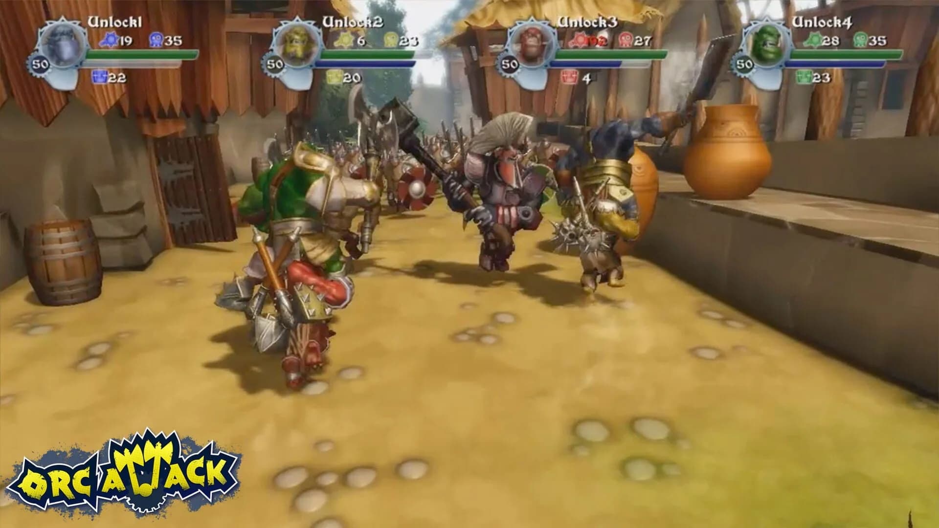 Orc Attack: Flatulent Rebellion screenshot 1
