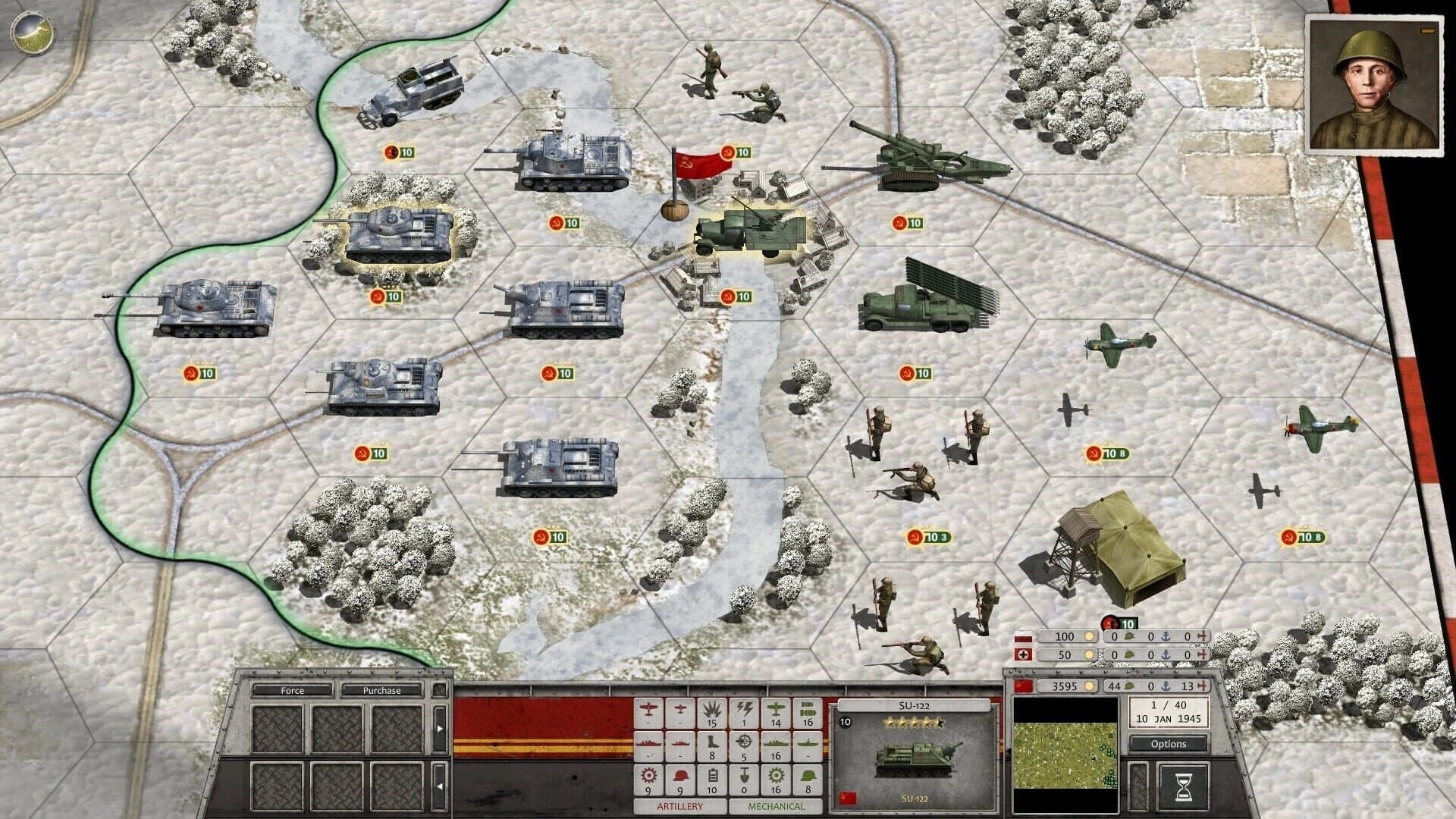 Order of Battle: Red Storm screenshot 2