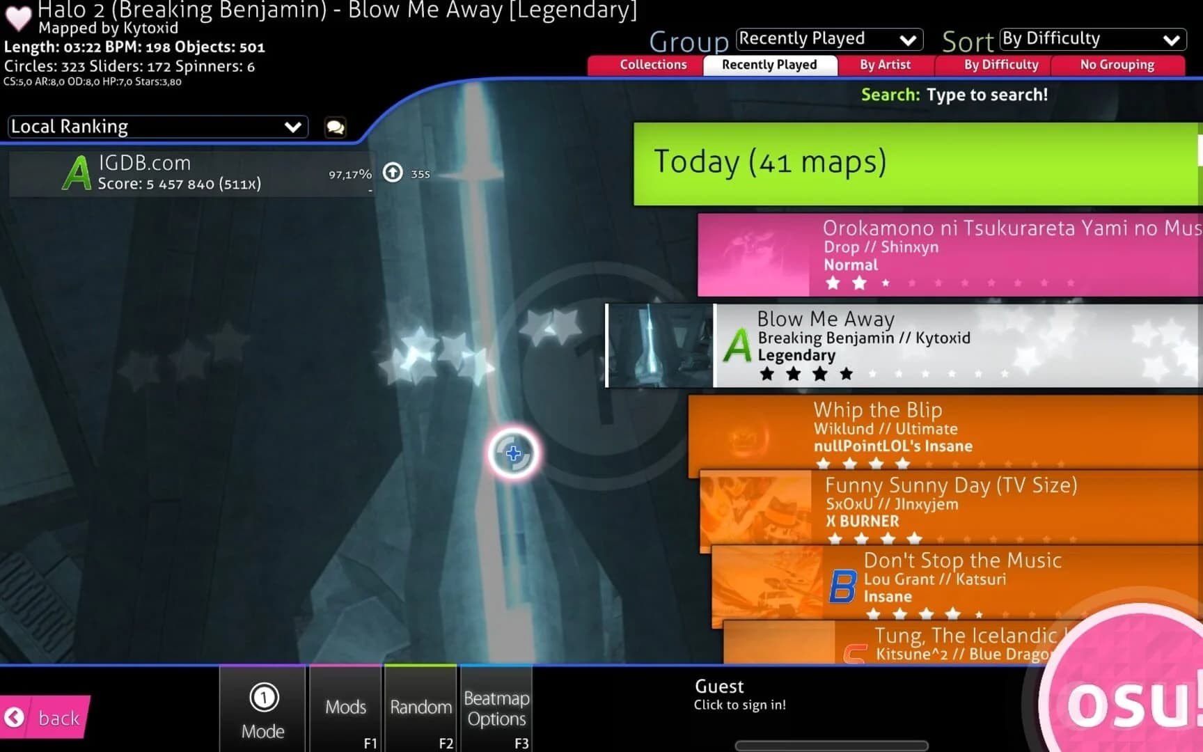Osu! screenshot 5