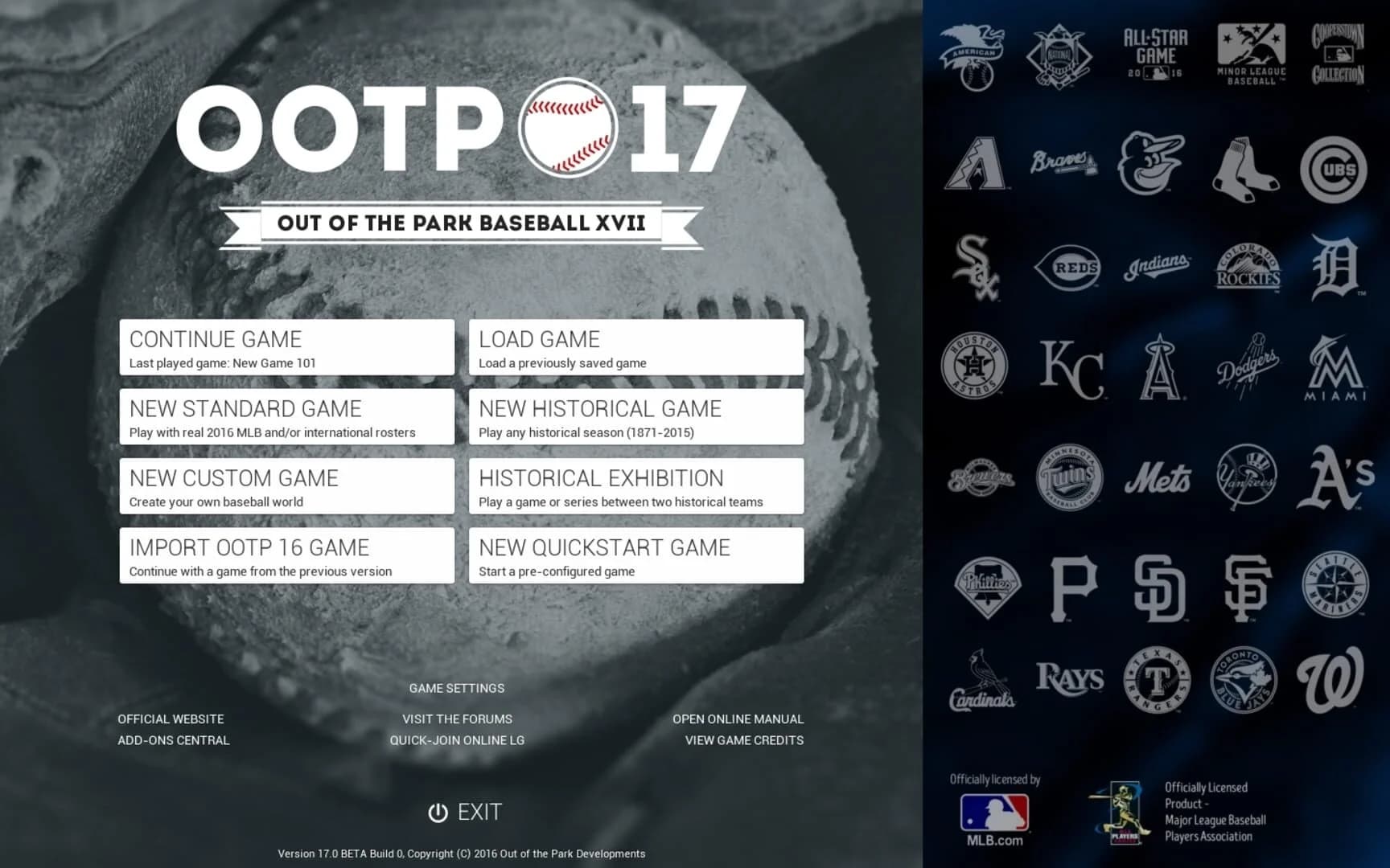 Out of the Park Baseball 17 screenshot 2