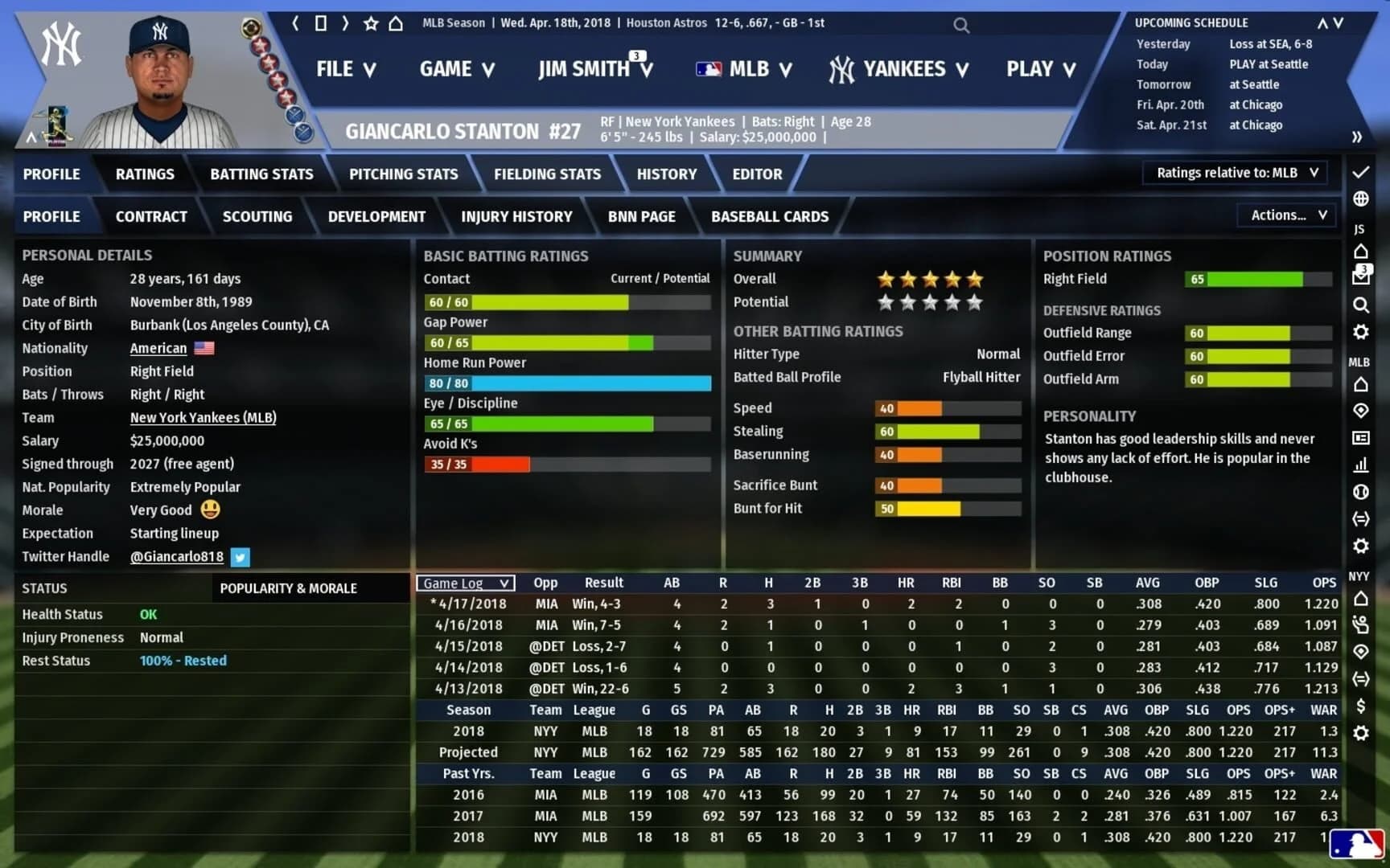 Out of the Park Baseball 19 screenshot 3