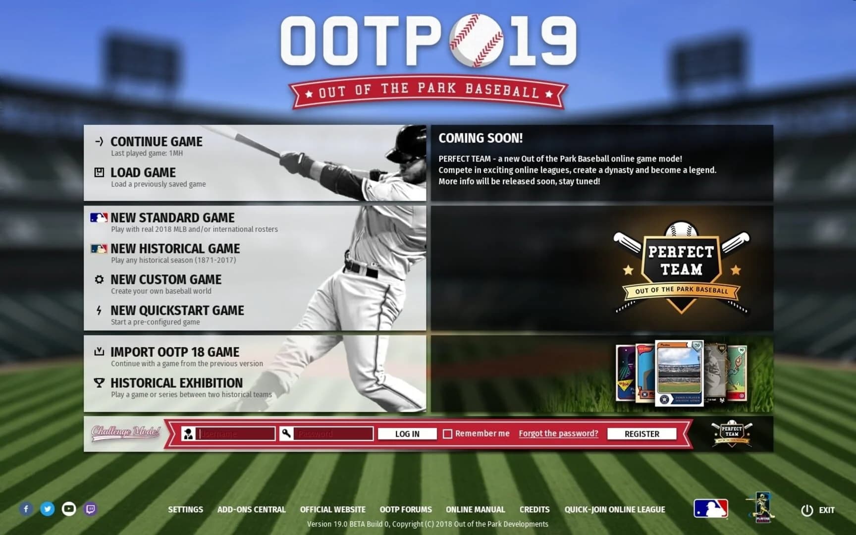 Out of the Park Baseball 19 screenshot 1