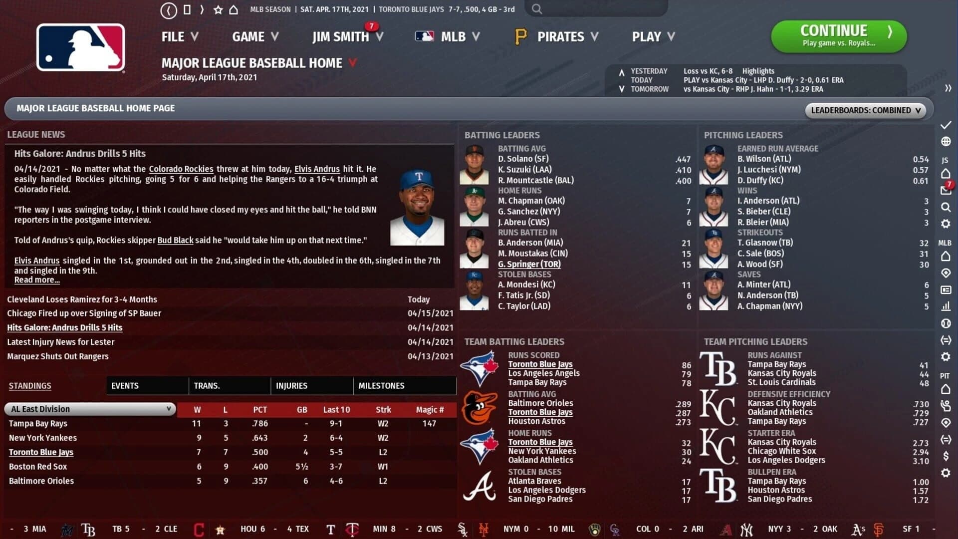 Out of the Park Baseball 22 screenshot 2