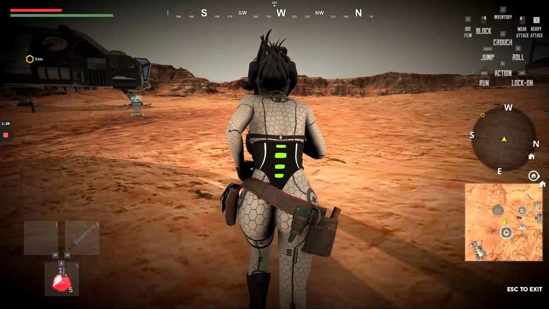 Outcast on Mars screenshot 3