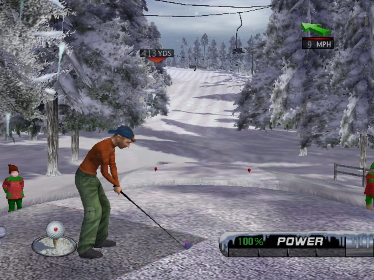 Outlaw Golf: 9 More Holes of X-Mas screenshot 1