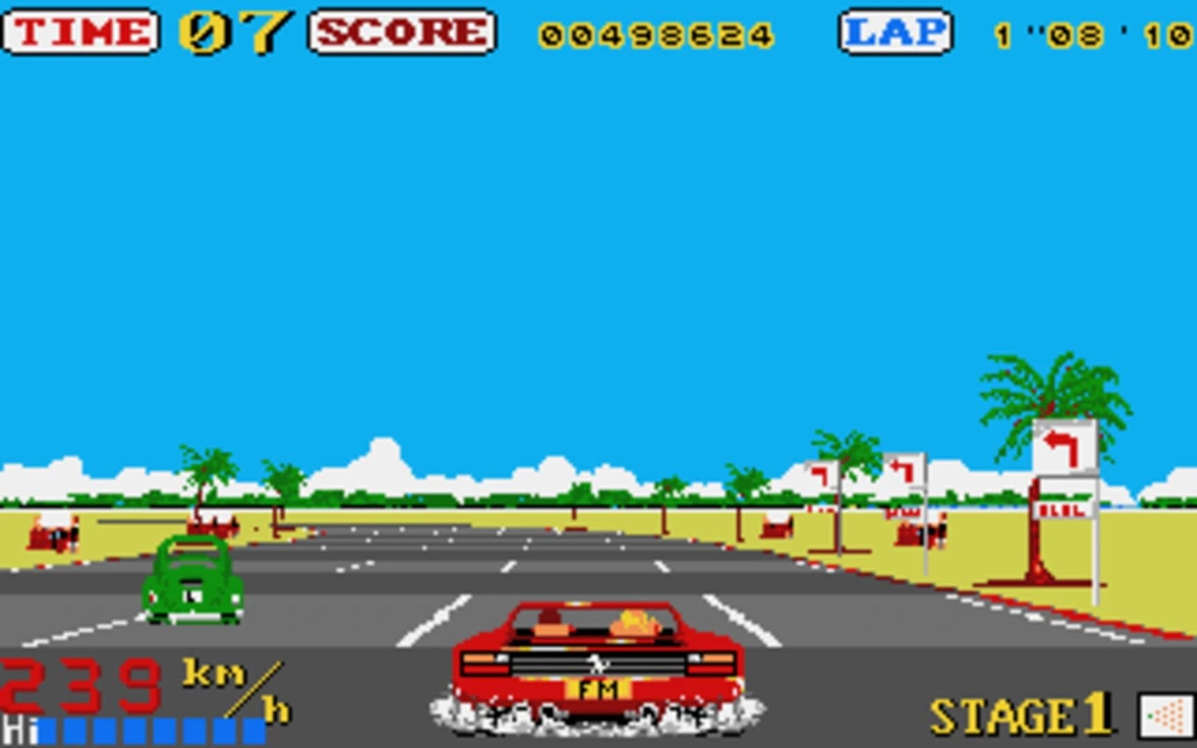 OutRun screenshot 2