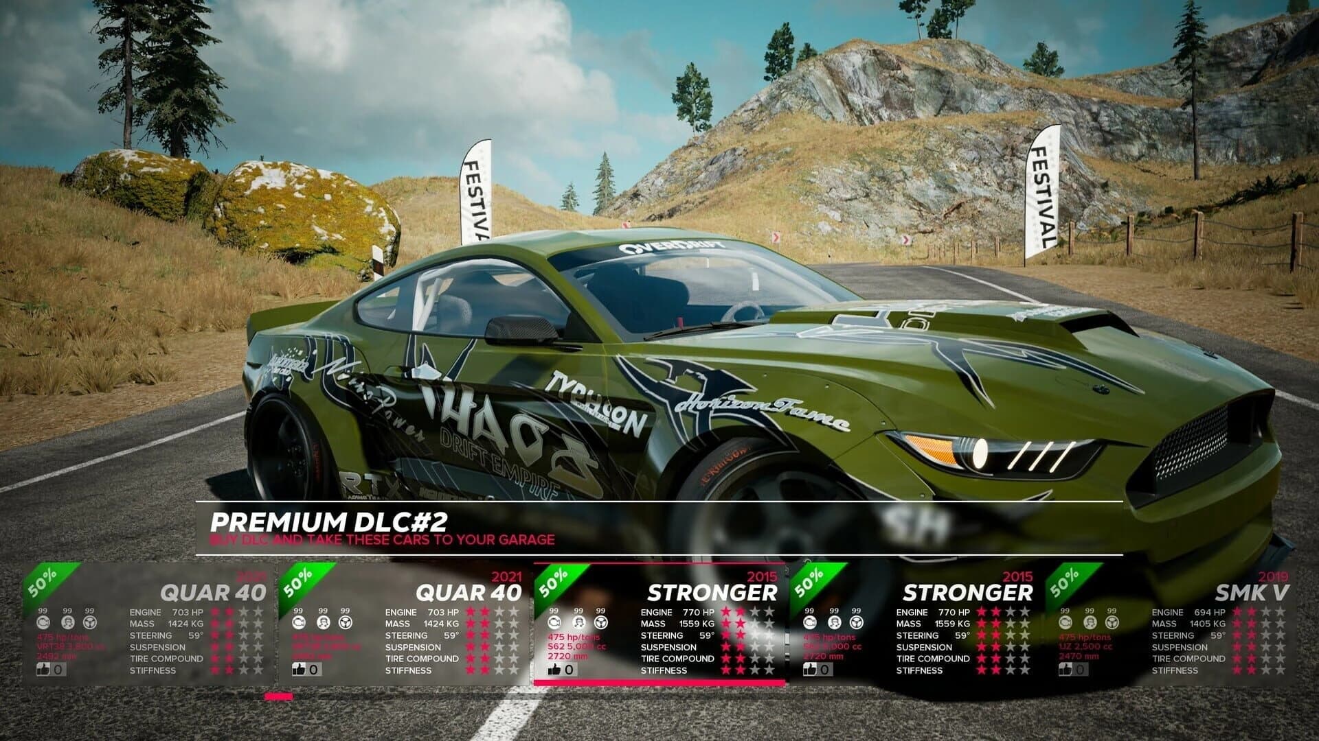 OverDrift Festival: Premium Cars Pack #2 screenshot 3