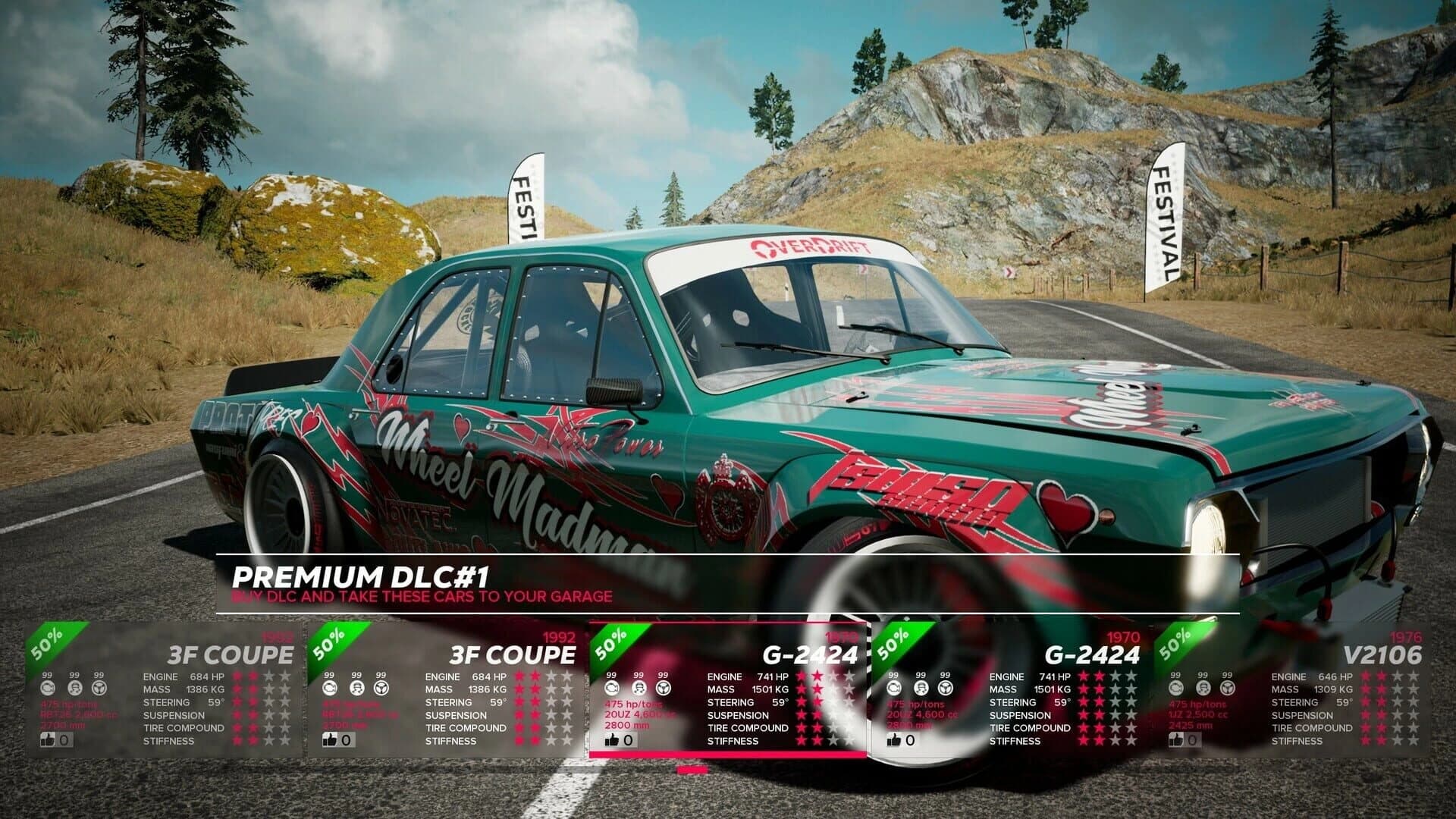 OverDrift Festival: Premium Cars Pack#1 screenshot 5